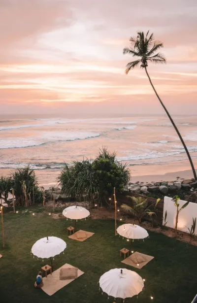 Surfcamps Sri Lanka direkt am Strand