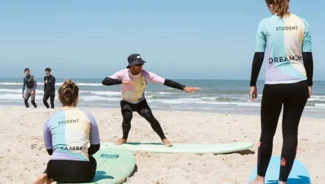 Ablauf Surfcamps Schulklassen