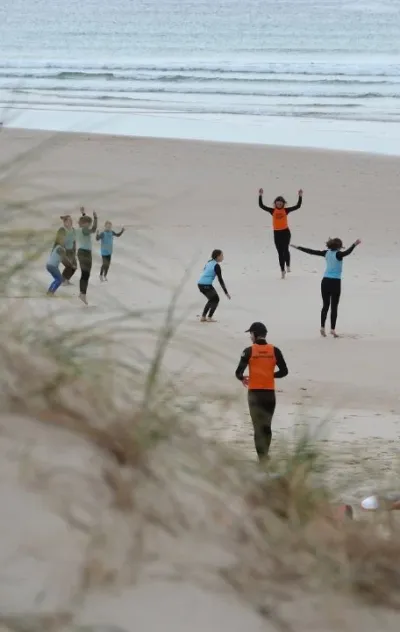 Familien-Surfcamps Frankreich