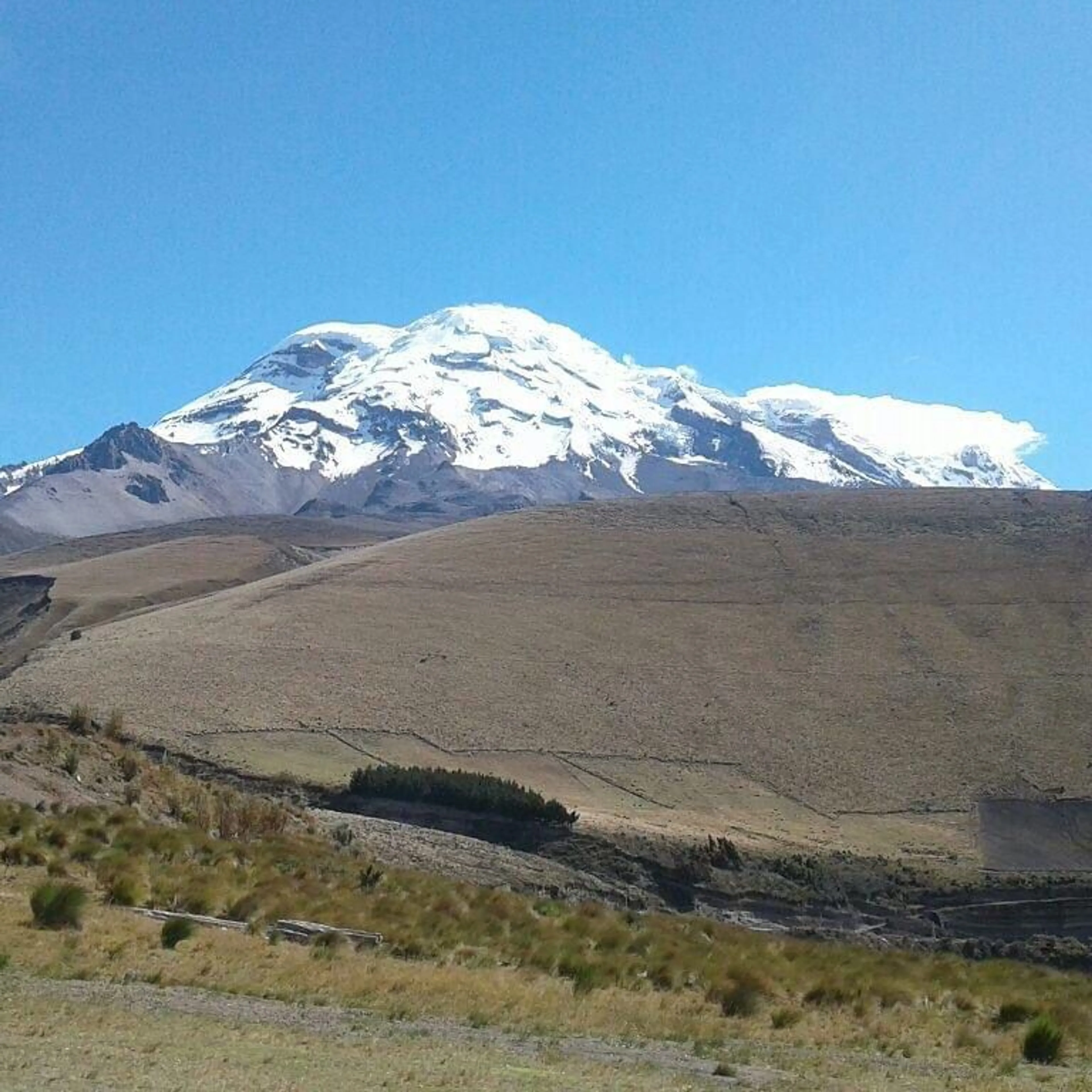 Trekking in den Anden in den Hängen des Chimborazo-Vulkans - 2