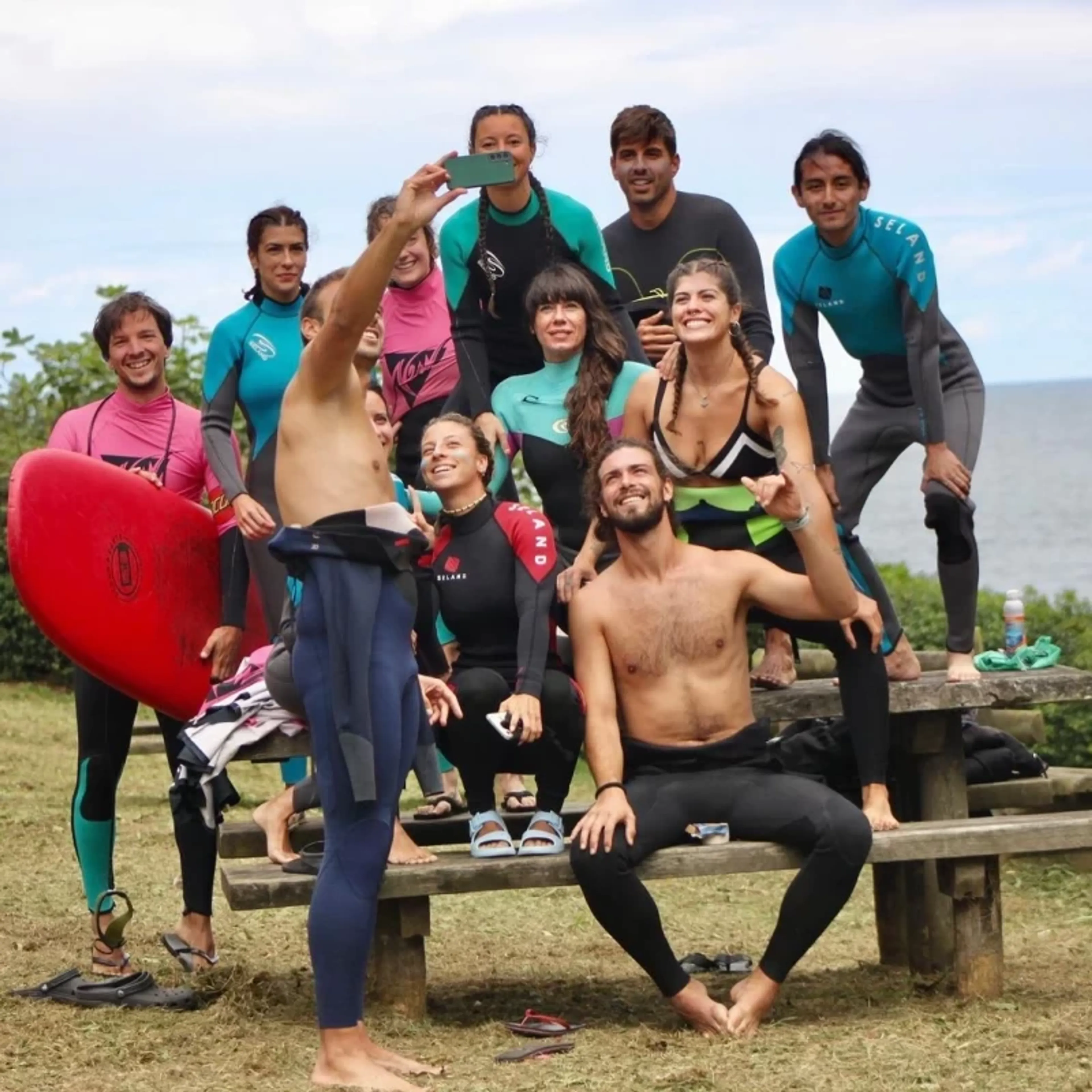 Surfhaus inmitten der Traumnatur Asturiens für Gruppen bis 28 Personen - 1