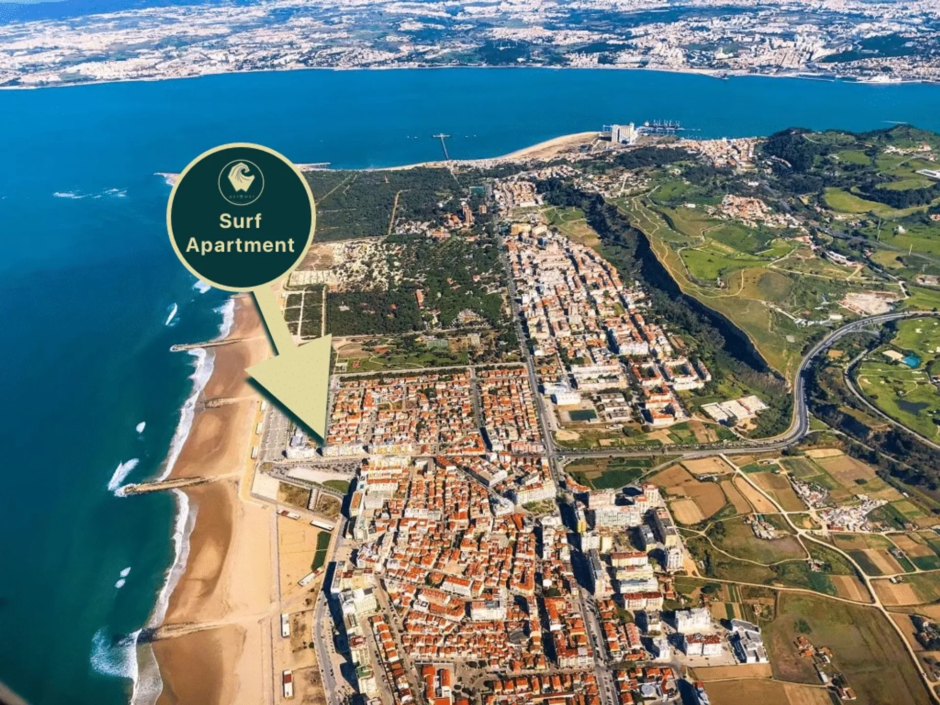 Surfurlaub im privaten Apartment mit Meerblick bei Lissabon - 5
