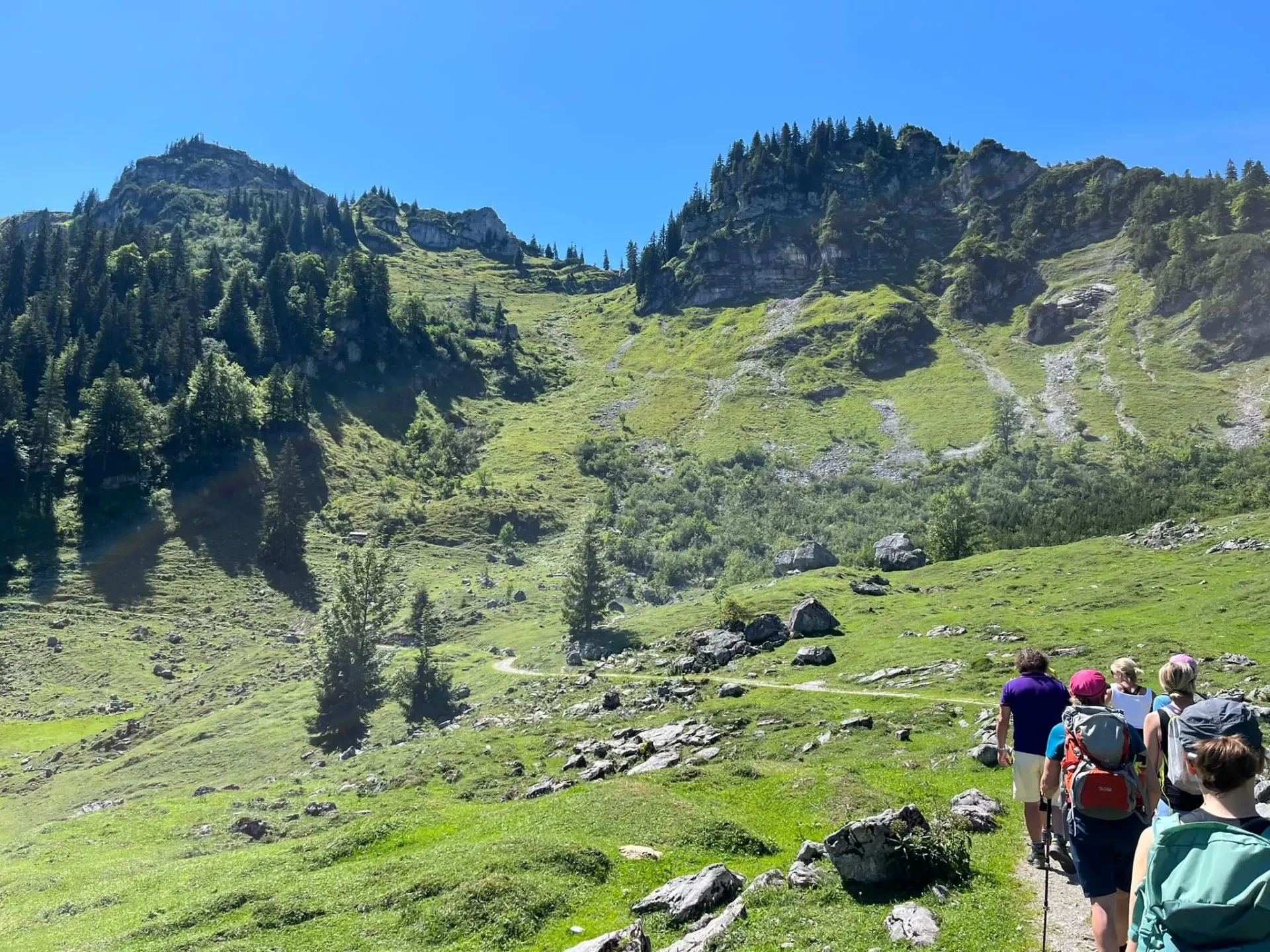 Yoga, Wandern und Breathwork auf 1300 Metern Höhe