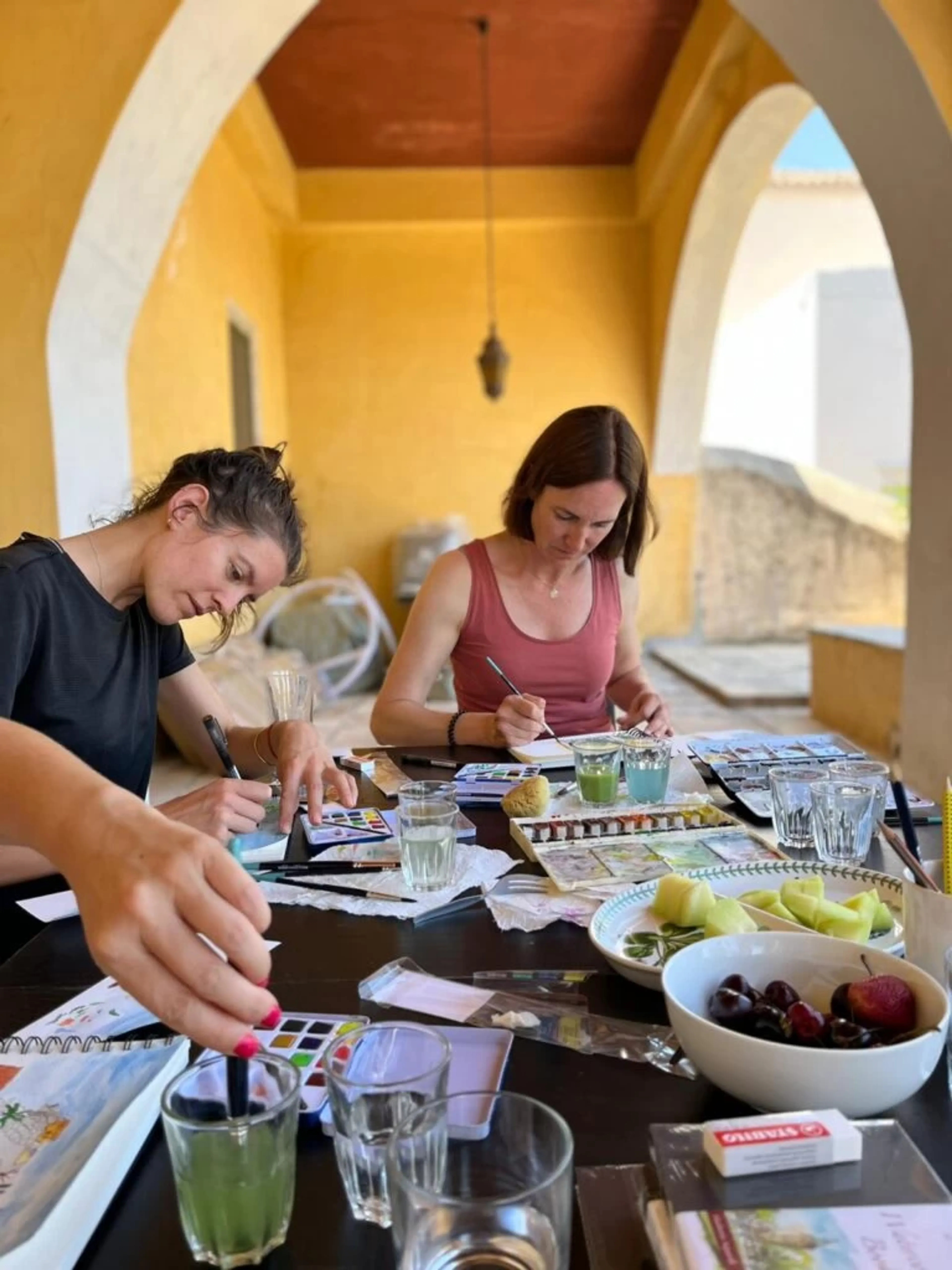 Yoga und Kunst Retreat auf griechischer Insel Hydra - 4