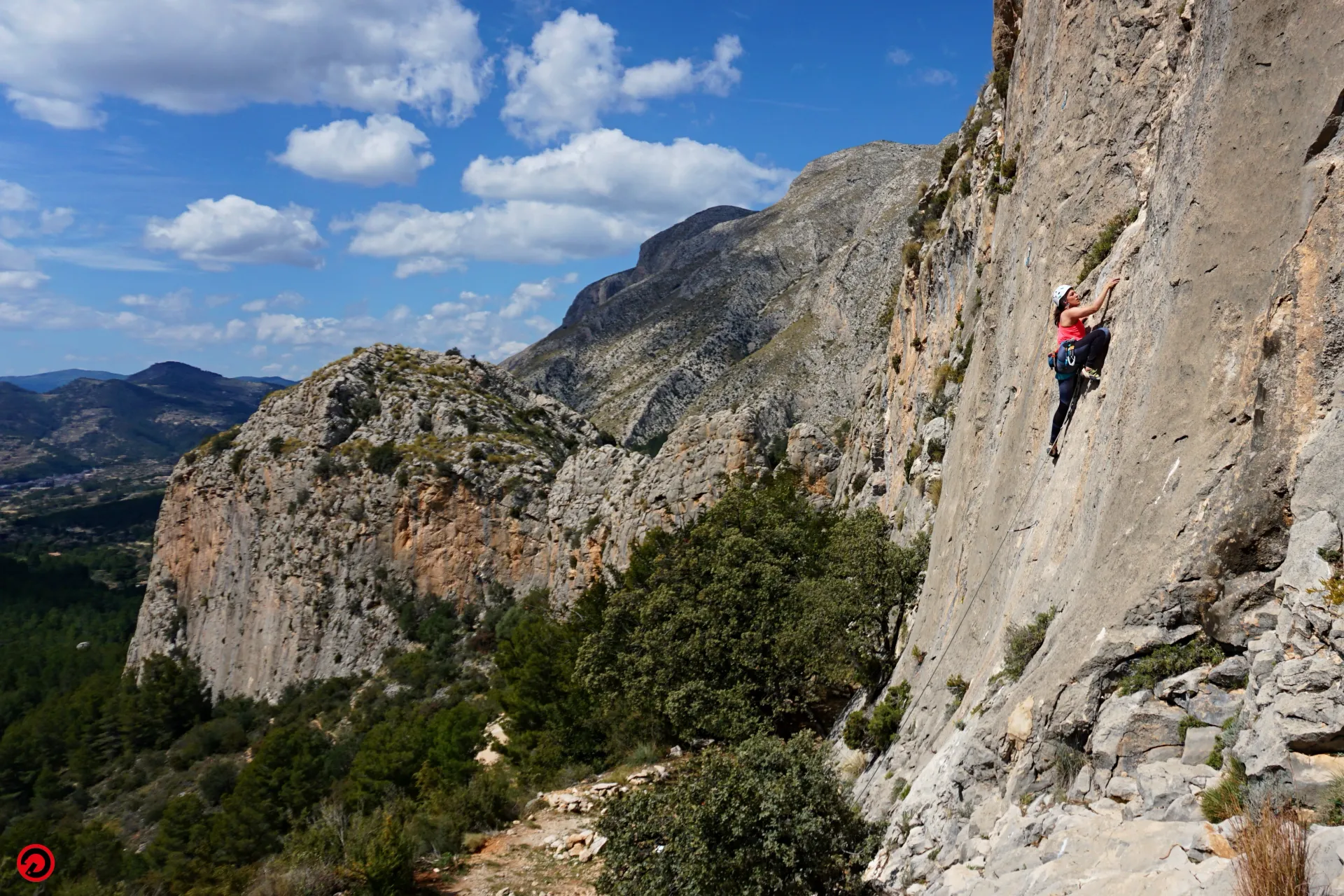 Kletterkurs zum Vorstieg lernen im traumhaften Sella