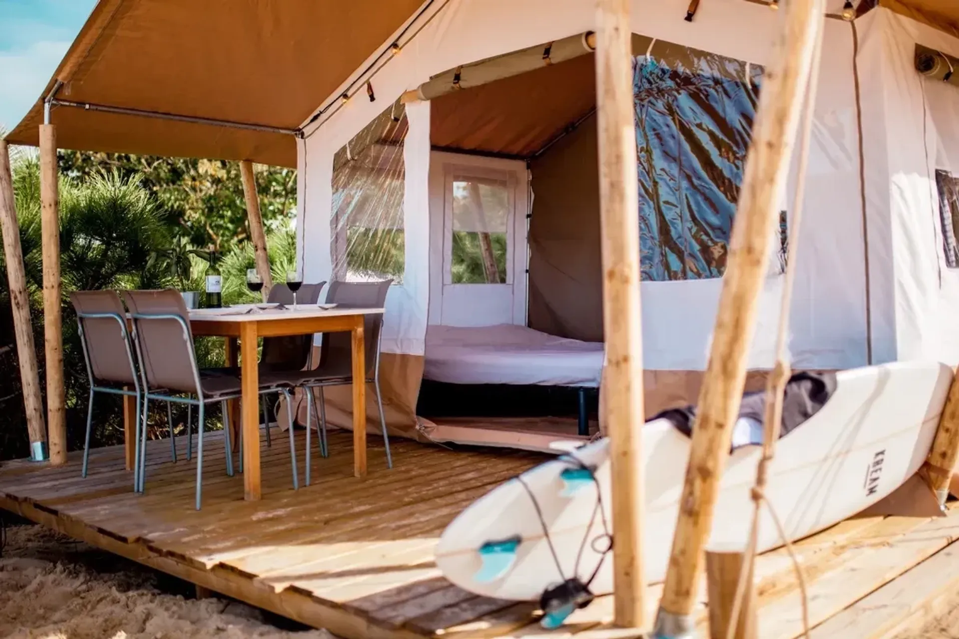 Aufwachen mit Meeresrauschen: Surfcamp in den Dünen von Moliets - 5