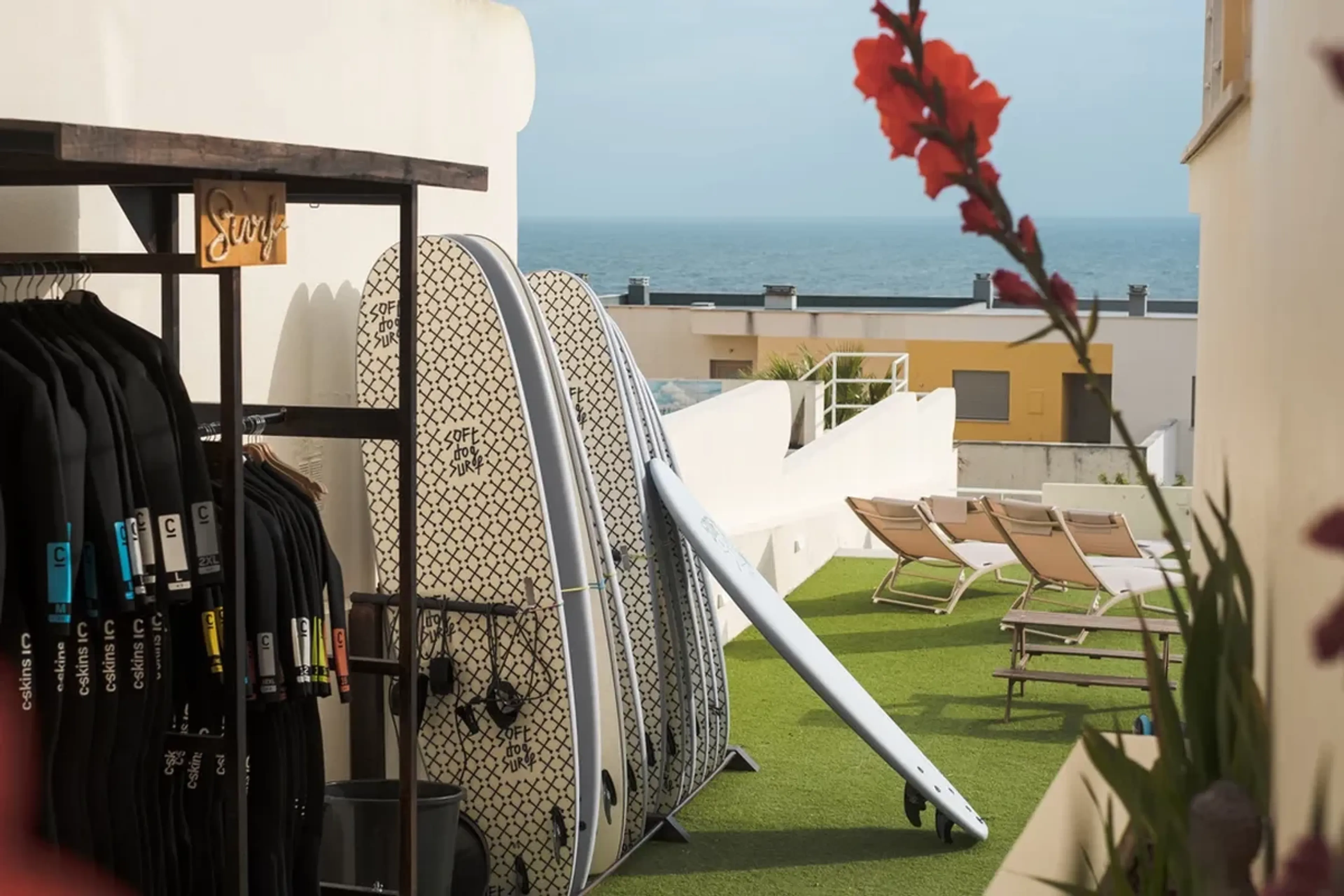 Surfhaus mit Pool und Meerblick für Gruppen zwischen 18 - 23 Personen - 5