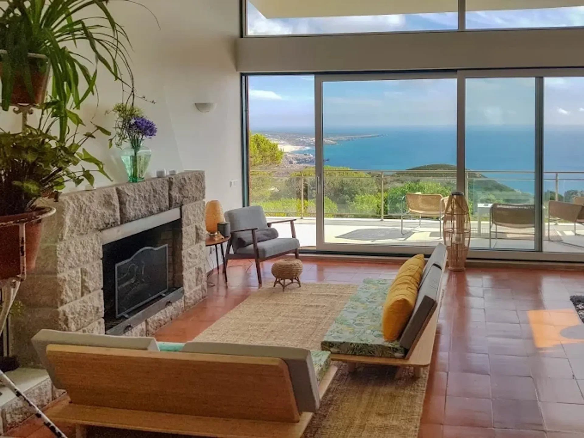 Luxuriöses Surf-Retreat in einer Villa mit Meerblick nahe Lissabon - 3