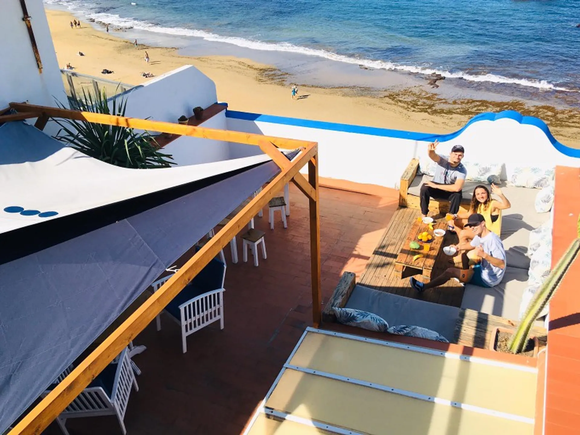 Modernes Surfhaus direkt am Strand von Las Palmas - 5