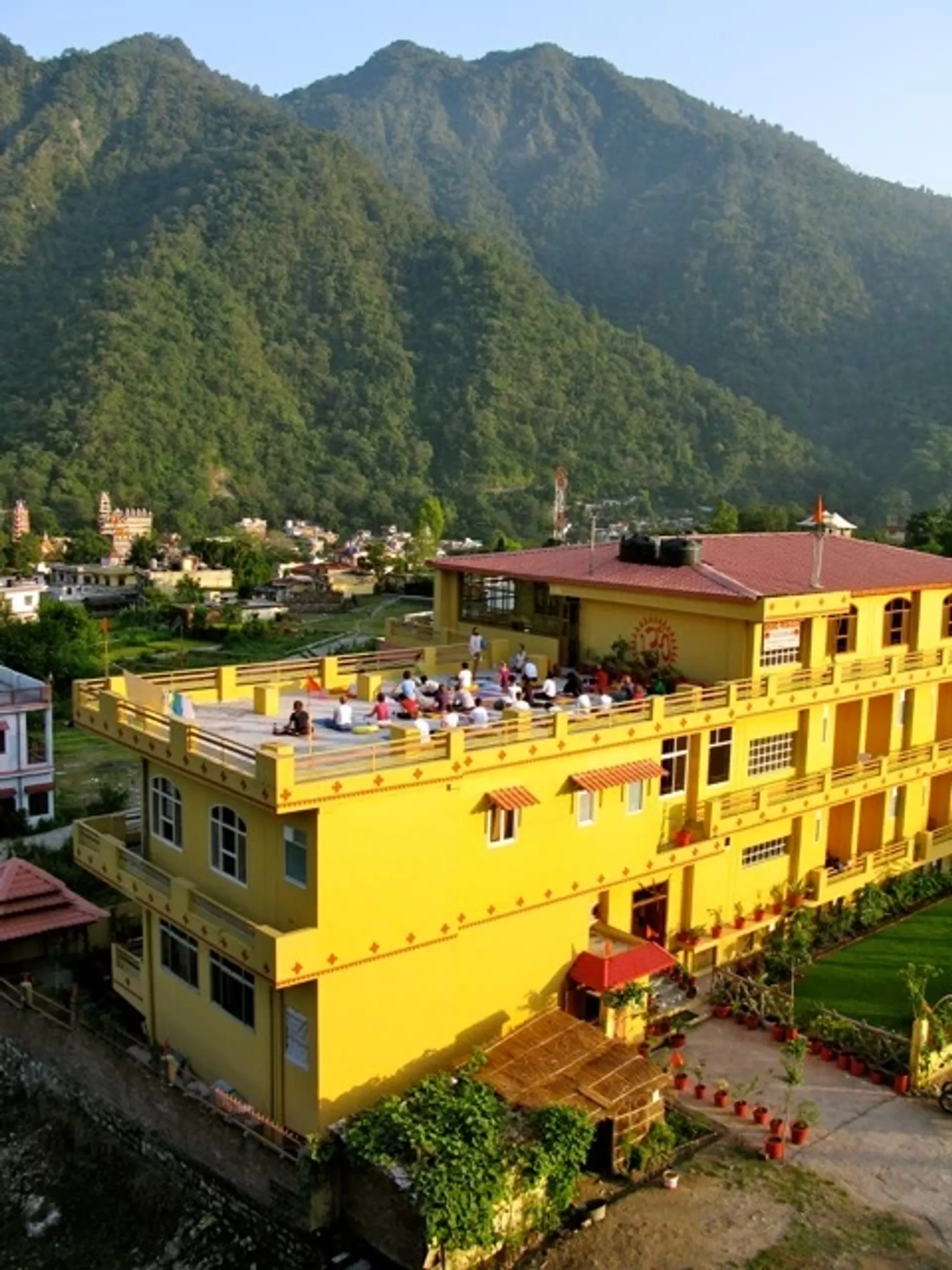 Ashram Retreat in Rishikesh, der Yoga-Hauptstadt der Welt