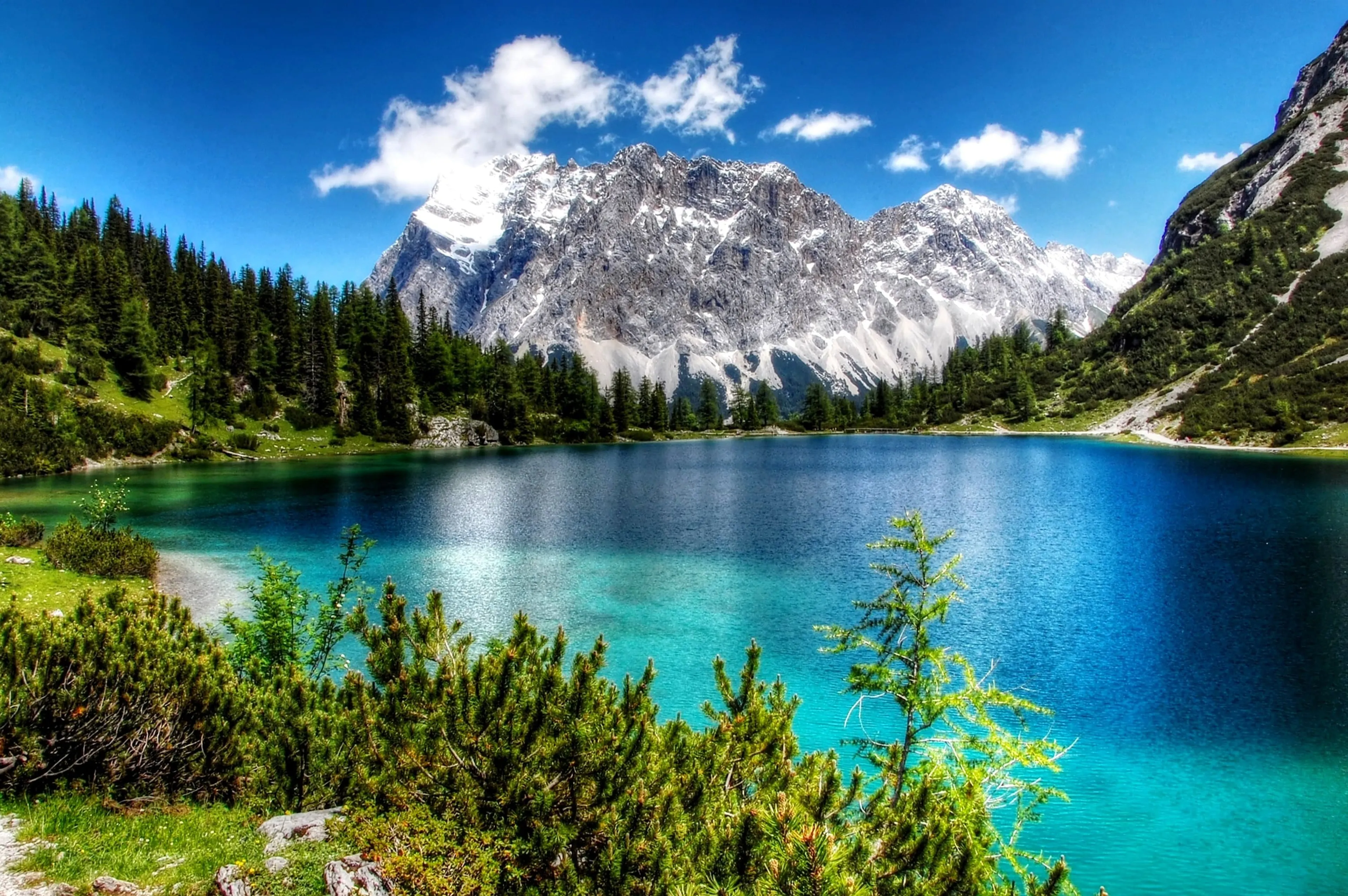Trekking-Tour auf den Gipfel der Zugspitze