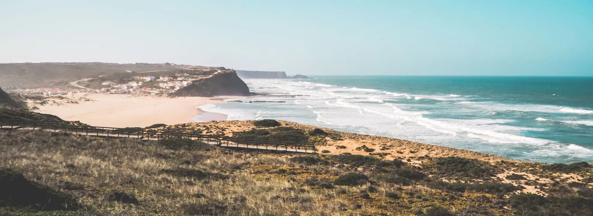 Für 18 - 24 Personen: Surfhaus mit Pool und Meerblick an der Algarve - 5