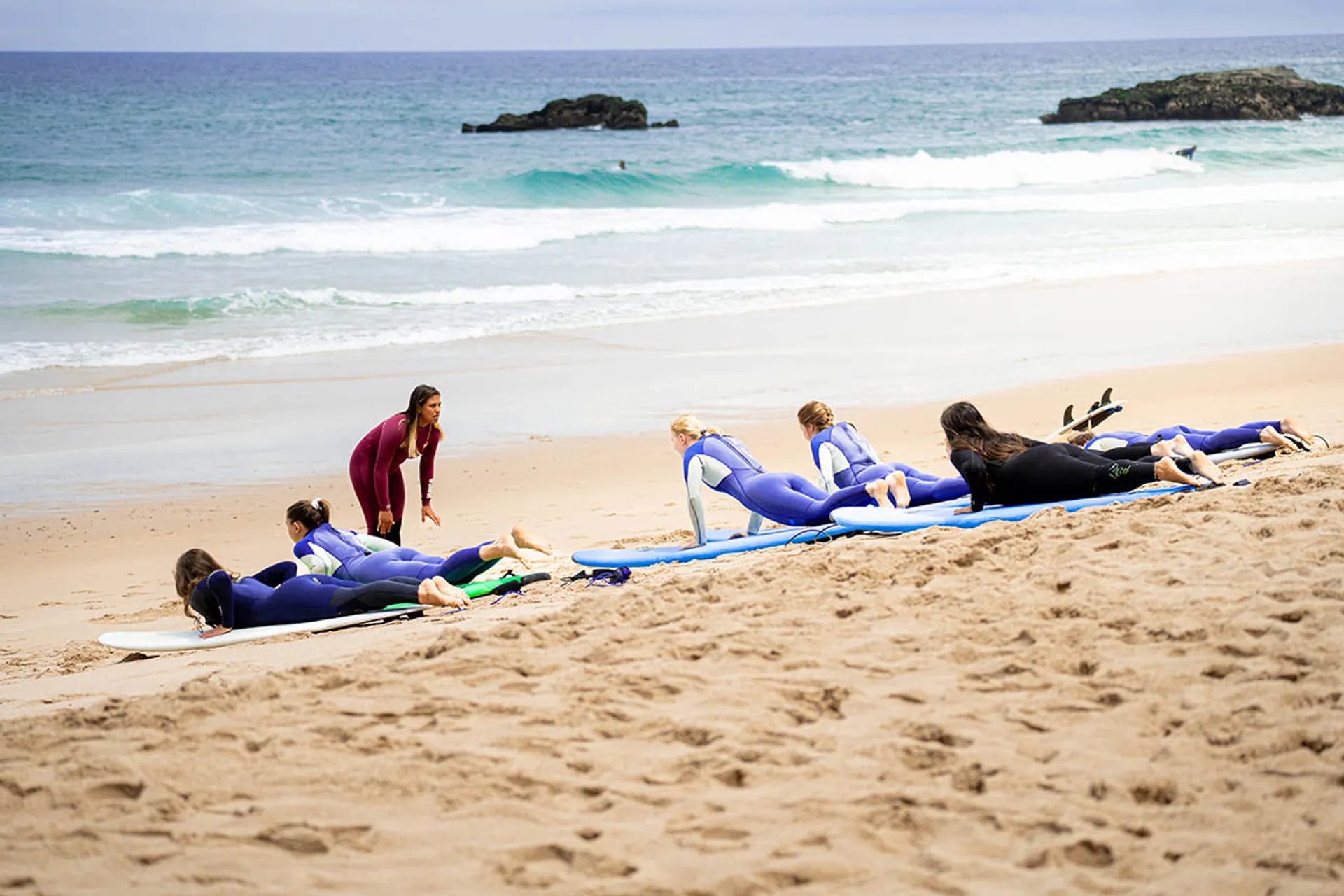 Surfen und Yoga mitten im Naturpark nahe Sintra