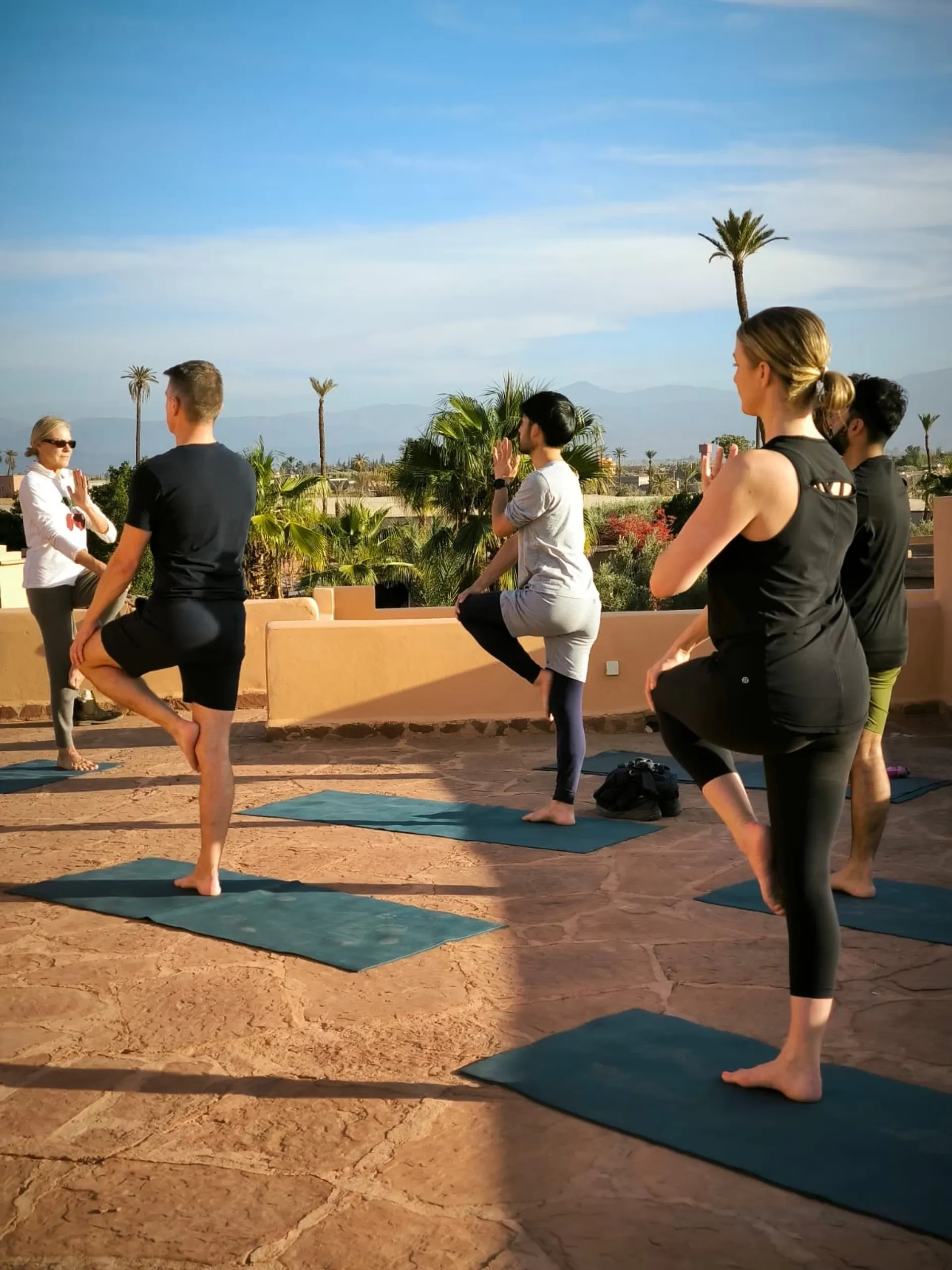 Yoga-Retreat in Marokko: Energie und Harmonie in der Oase Marrakesch