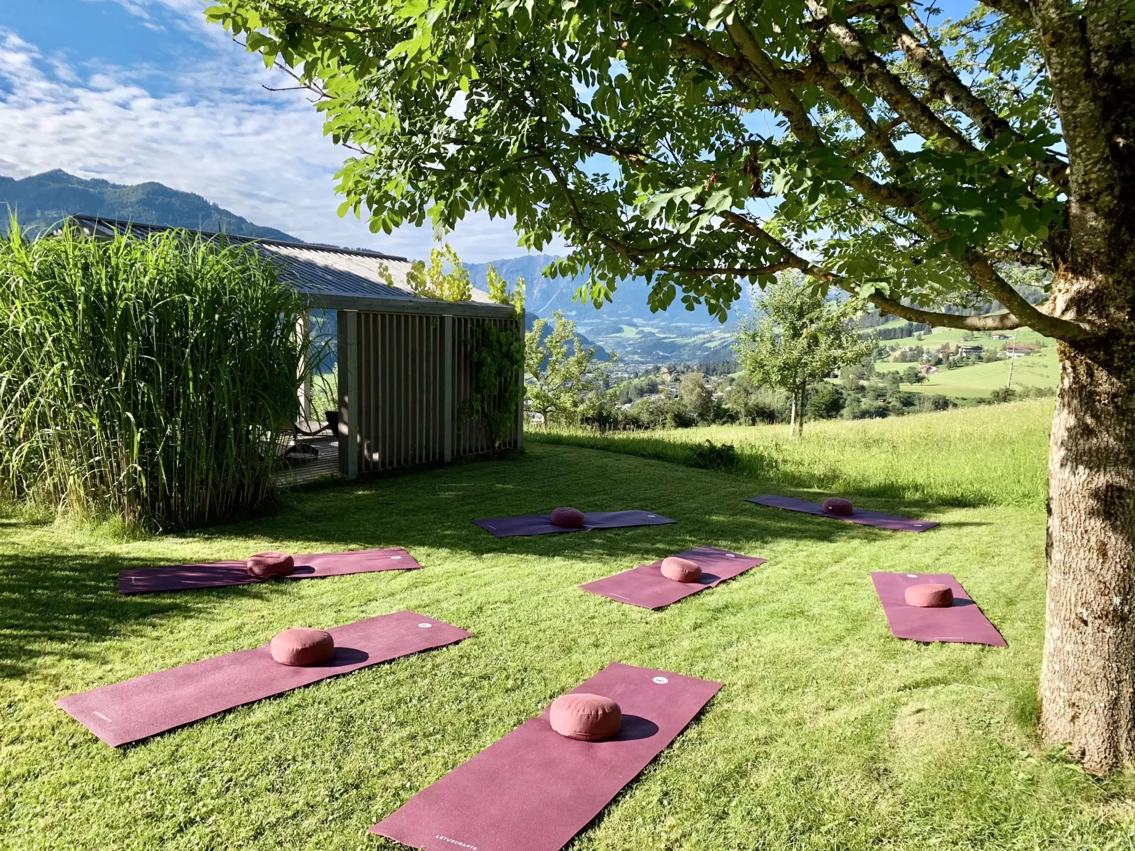 Yoga, Wildkräuter und Brotbacken mit Blick auf den Hochkönig - 2