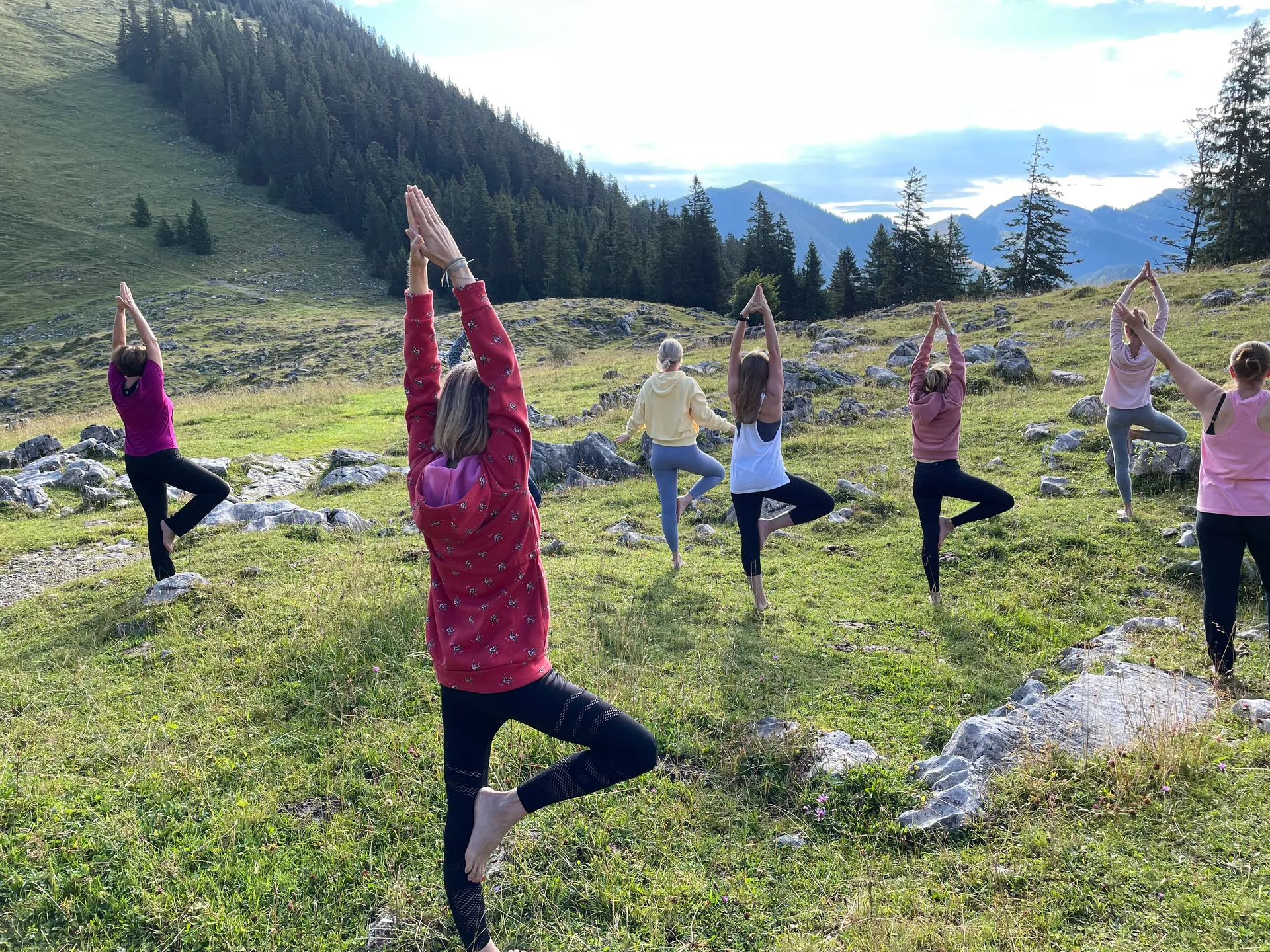 Kurze Auszeit: "Yoga- und innere Verbindung" auf der Oberen Firstalm - 2