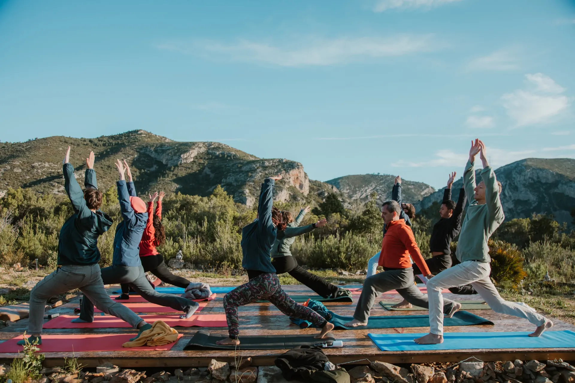 Mehr Achtsamkeit durch Yoga, Meditation und die Stille der Natur