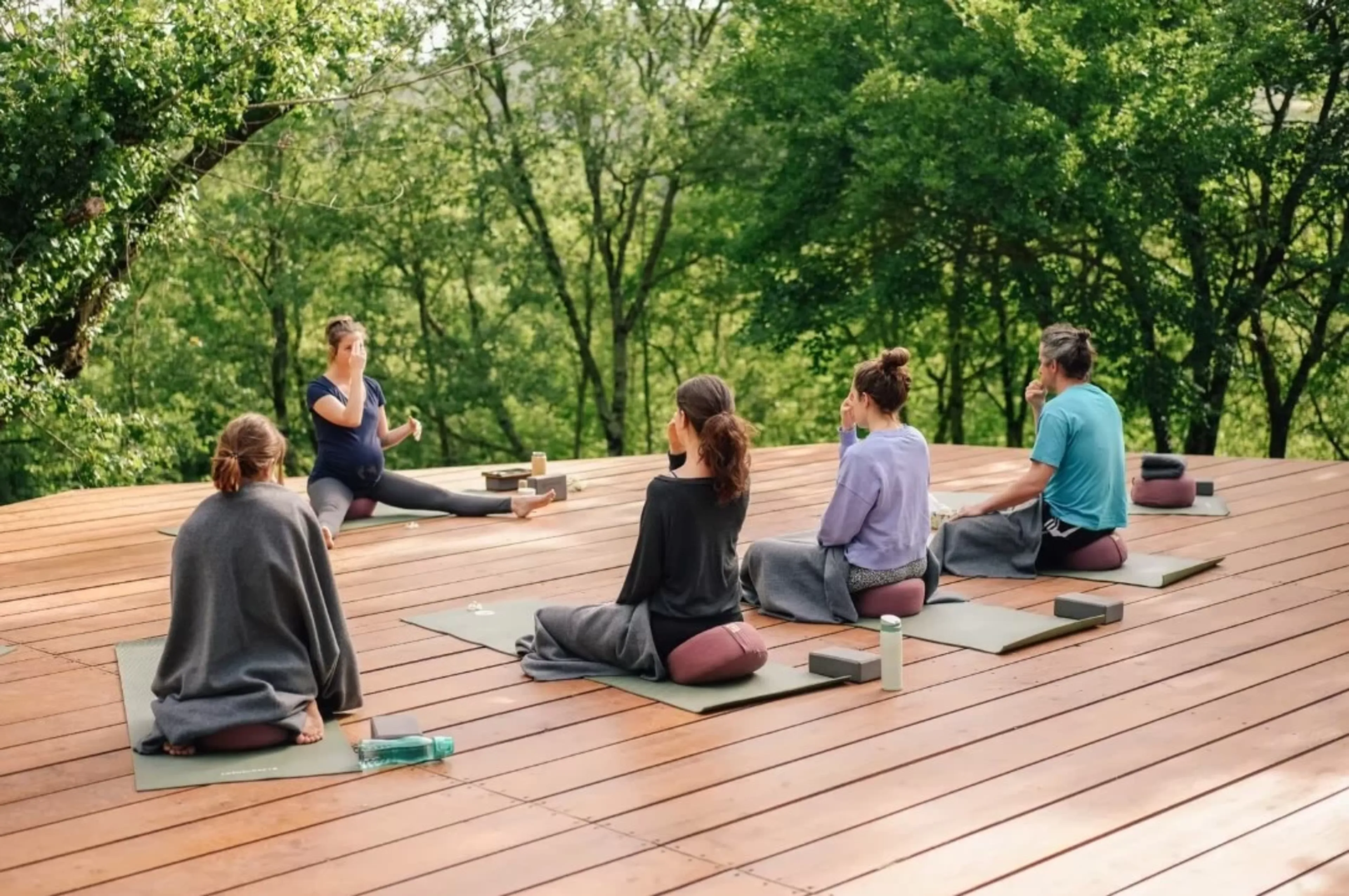 Reise durch die Elemente im Yoga-Retreat in Umbrien