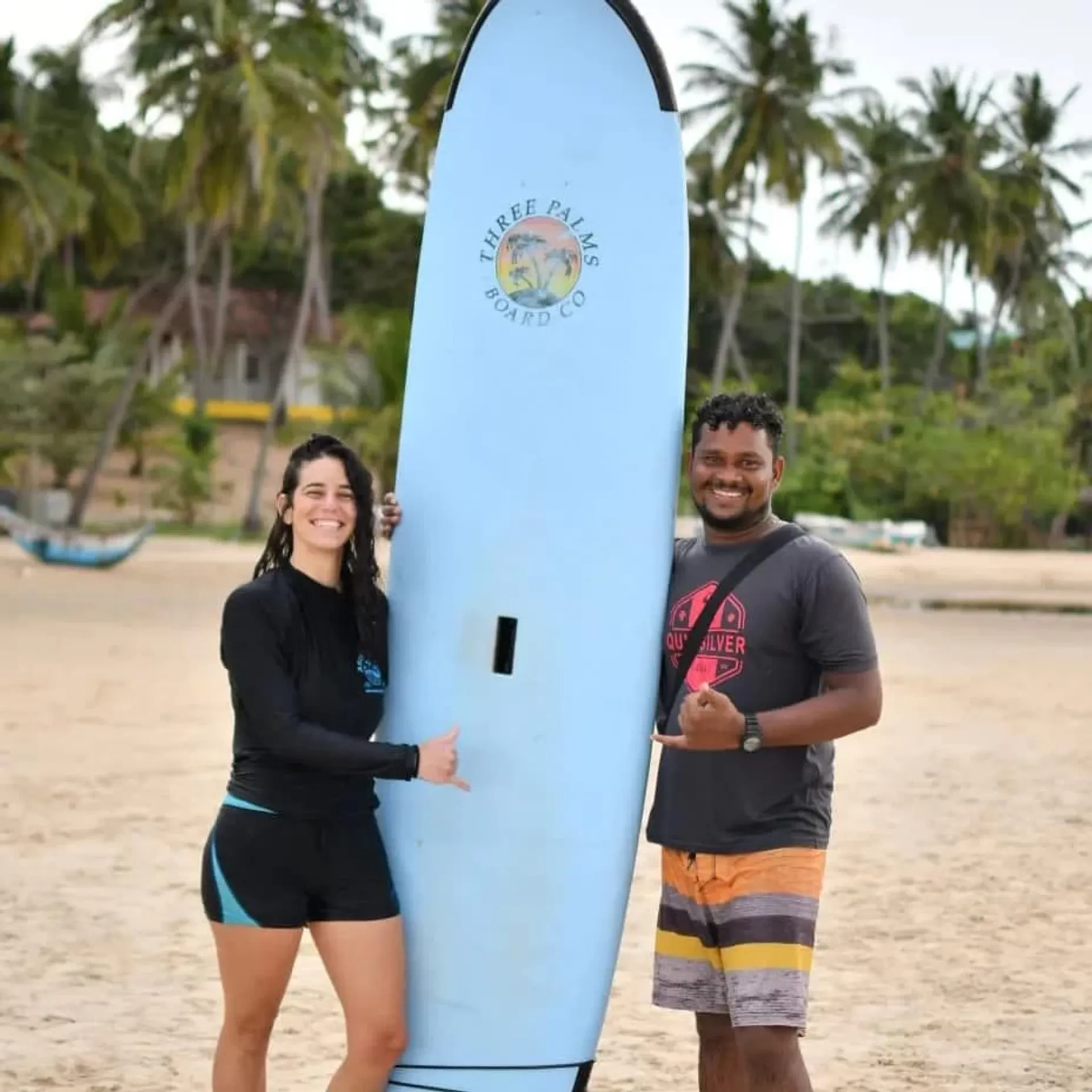Surfcamp am Strand von Arugam Bay: perfekte Lage & gute Vibes