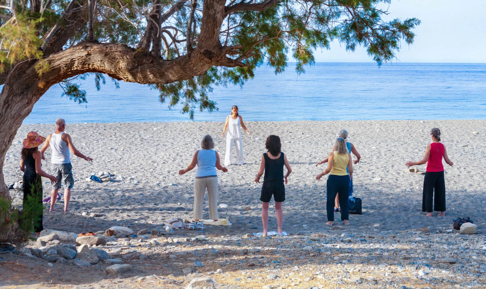 Qigong Urlaub auf Kreta - Qigong in der Natur und am Strand - 2