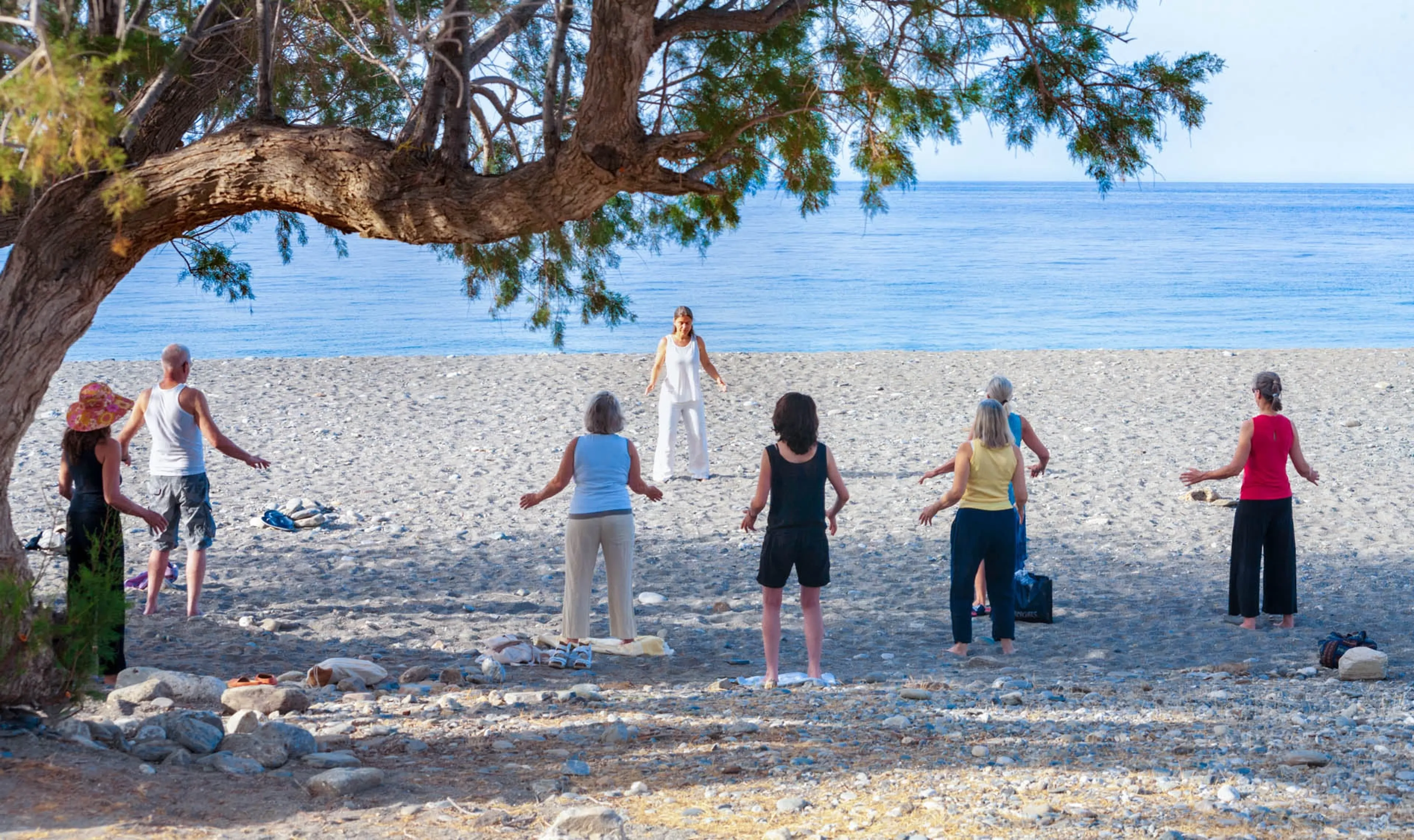 Qigong Urlaub auf Kreta - Qigong in der Natur und am Strand - 2