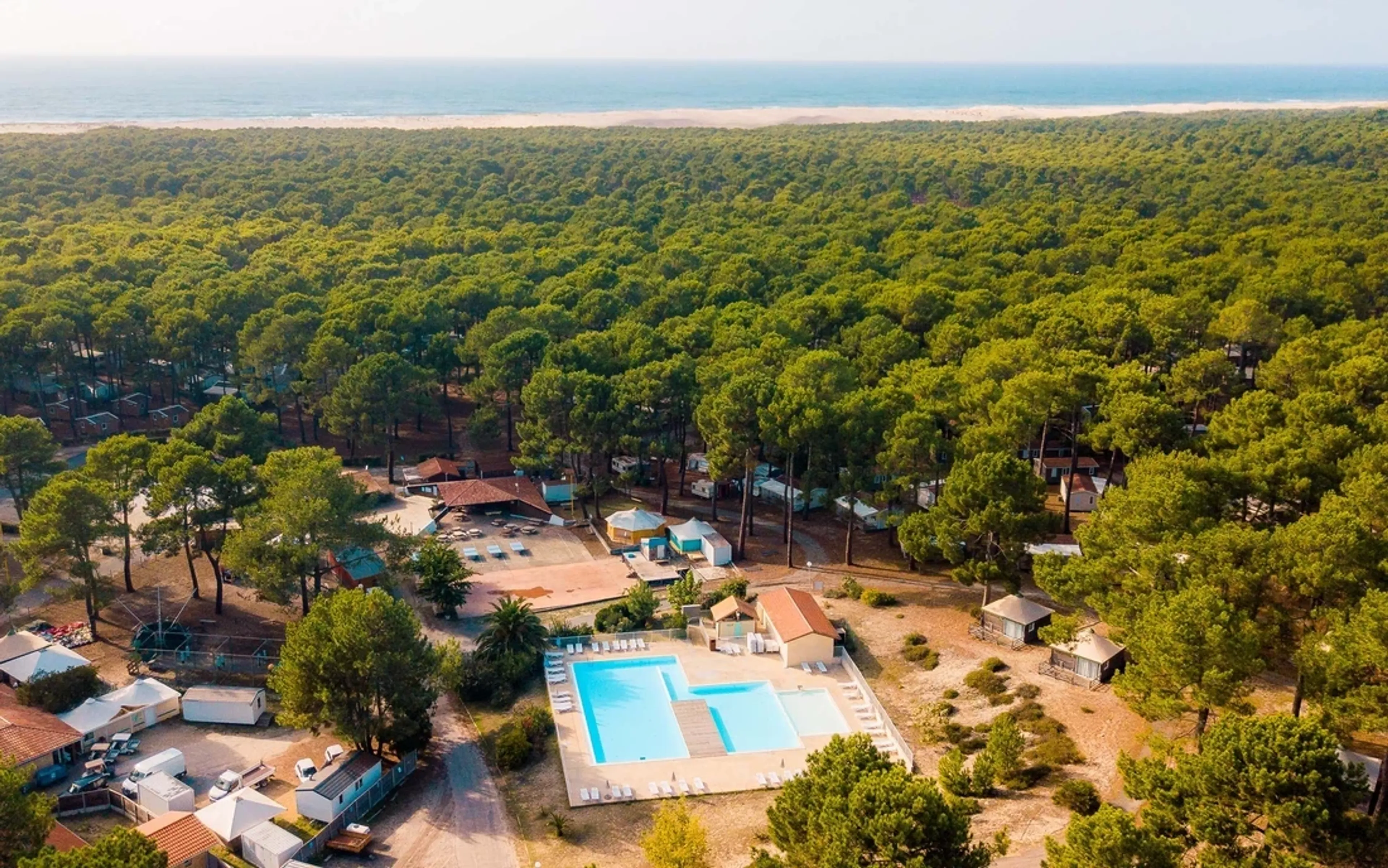 Surfurlaub für die ganze Familie - luxuriöses Camping in Biscarrosse - 2