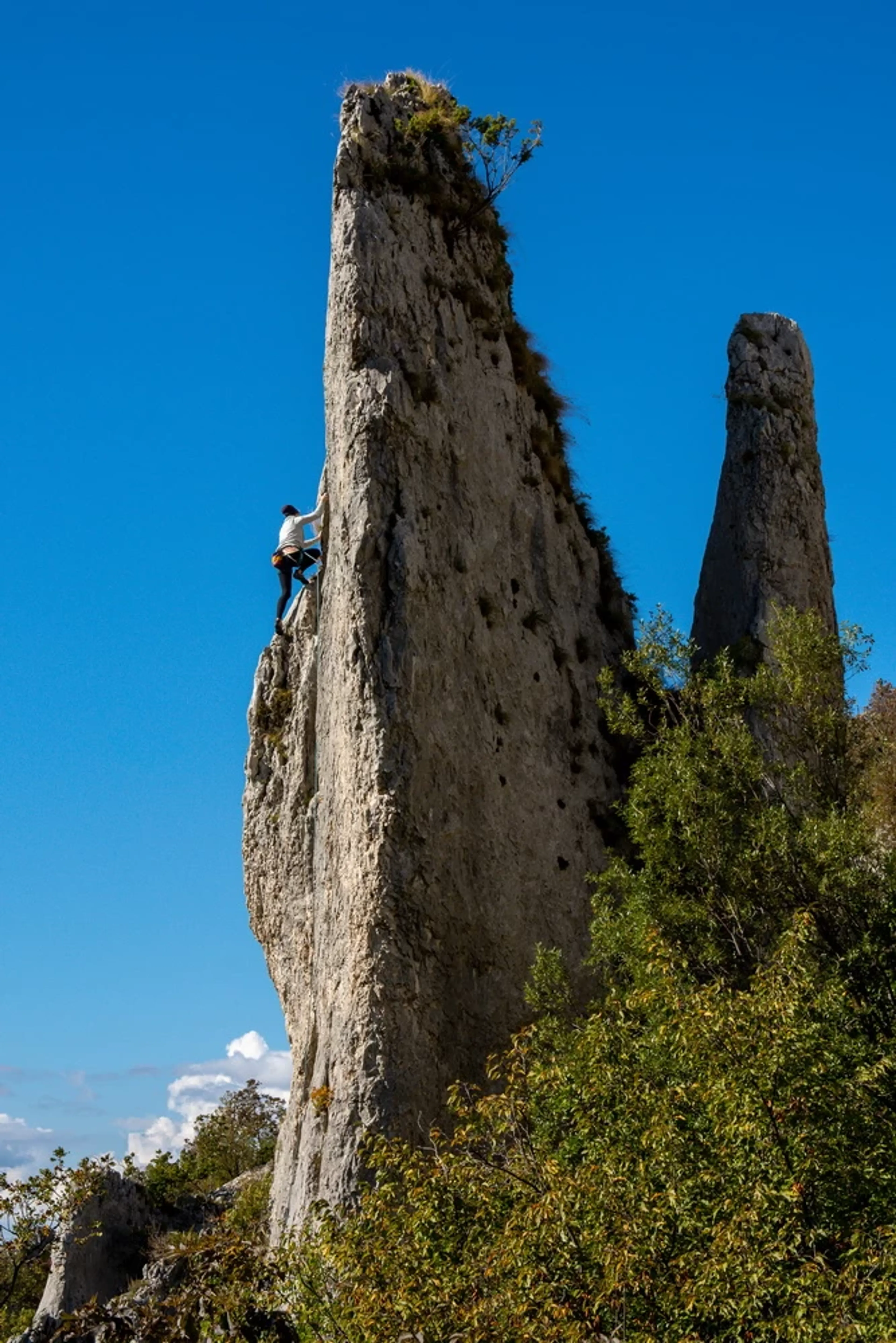 Frühlingssportklettern im Kalksteinparadies von Istrien - 3
