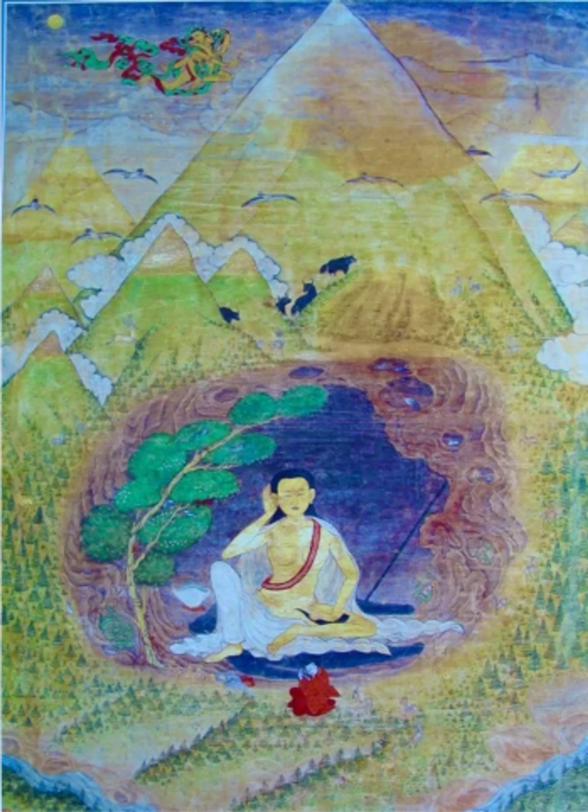Milarepa Guru Yoga im Schwarzwald mit Lama Jampa aus Tibet - 2