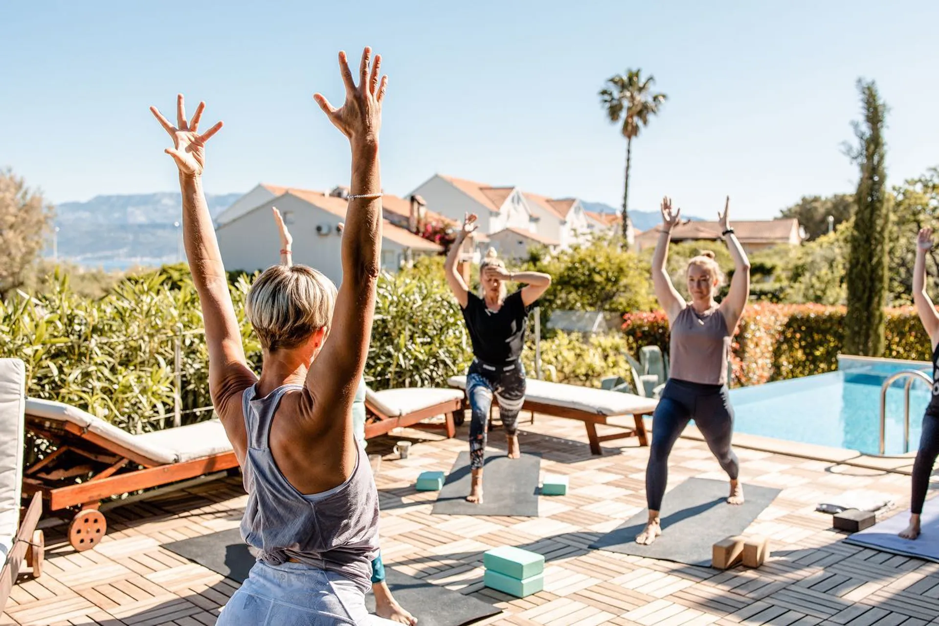 Sommer Yoga Retreat in luxuriöser Villa direkt am Meer