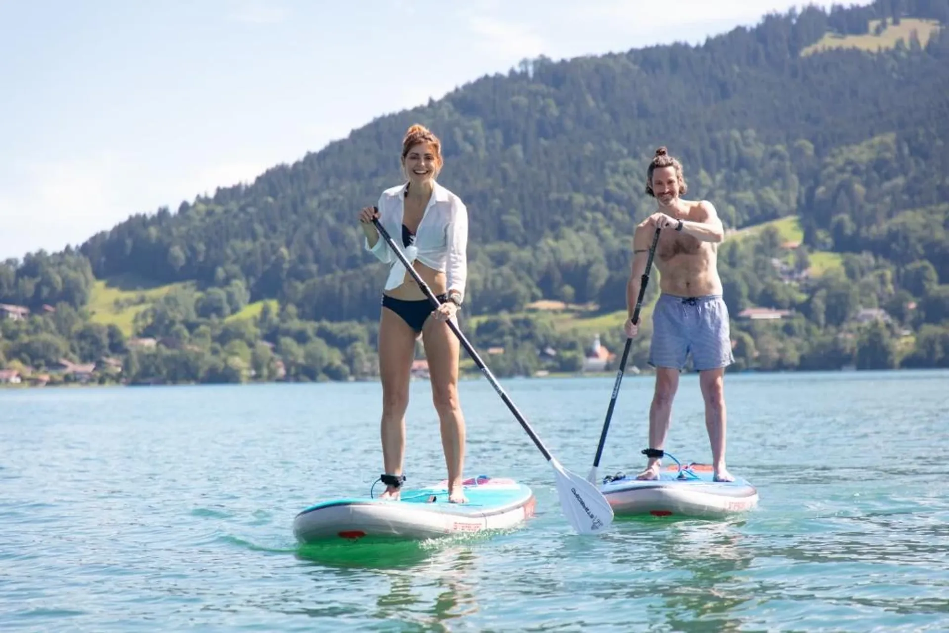 Balance auf dem Wasser: Yoga & SUP am Tegernsee