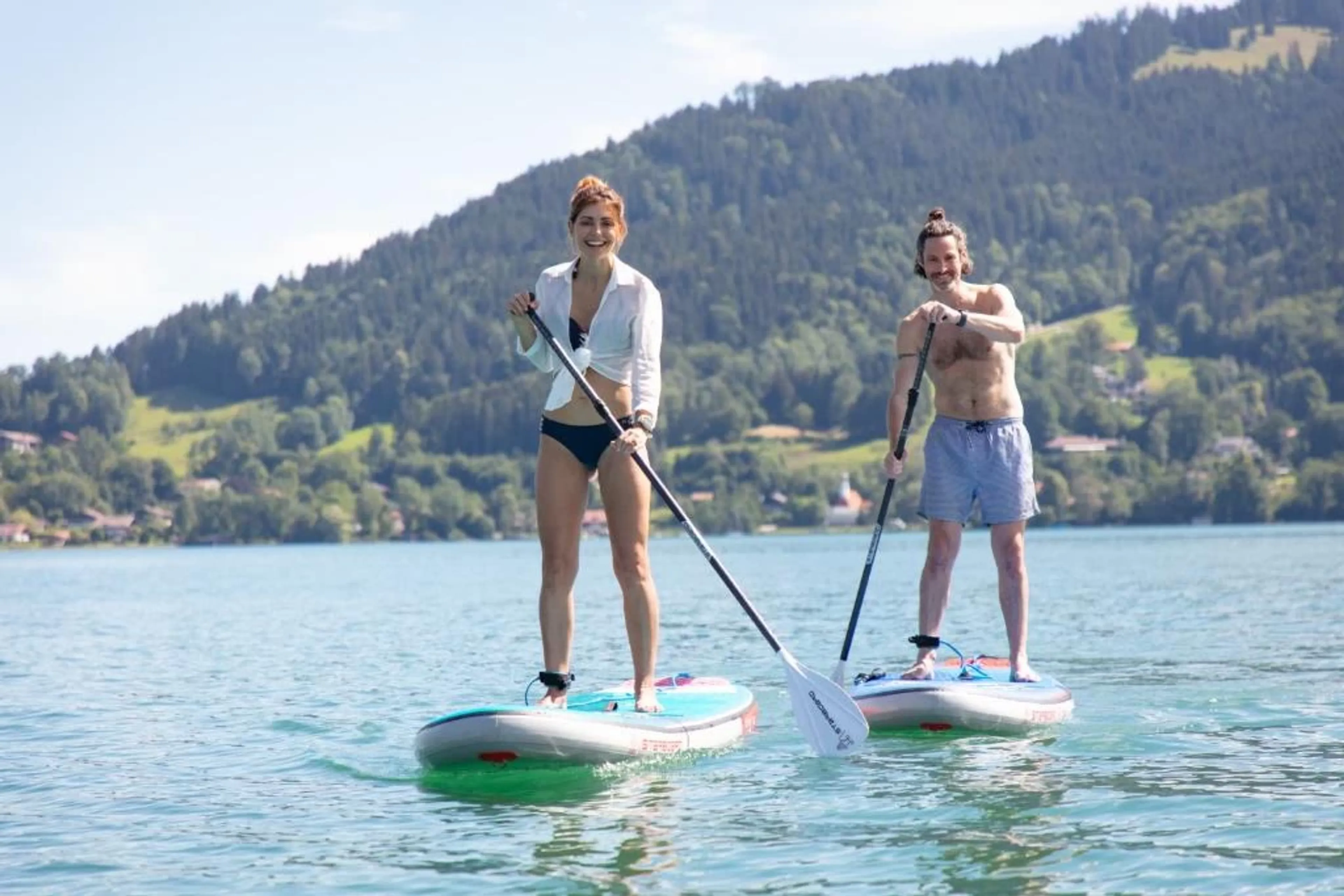 Balance auf dem Wasser: Yoga & SUP am Tegernsee - 1