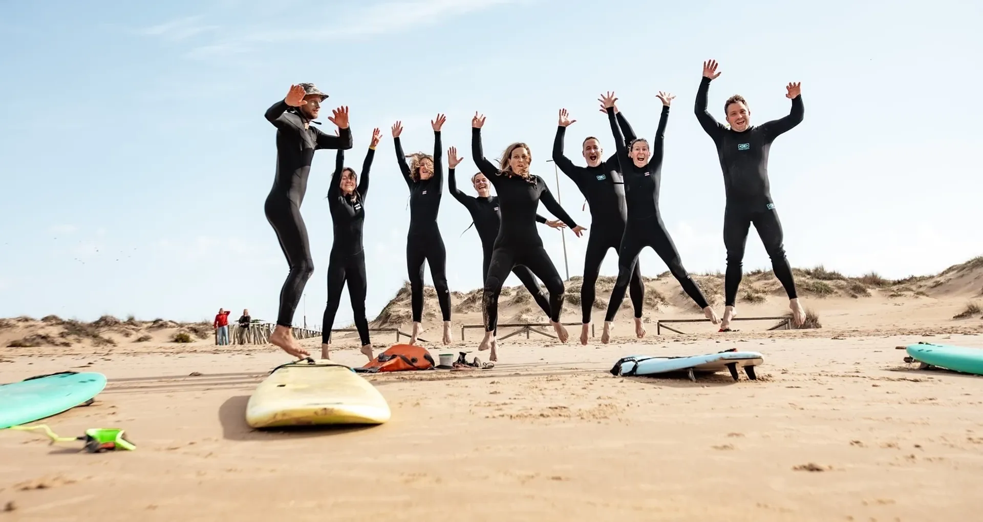 Yoga und Surfen direkt am Strand in El Palmar - 2