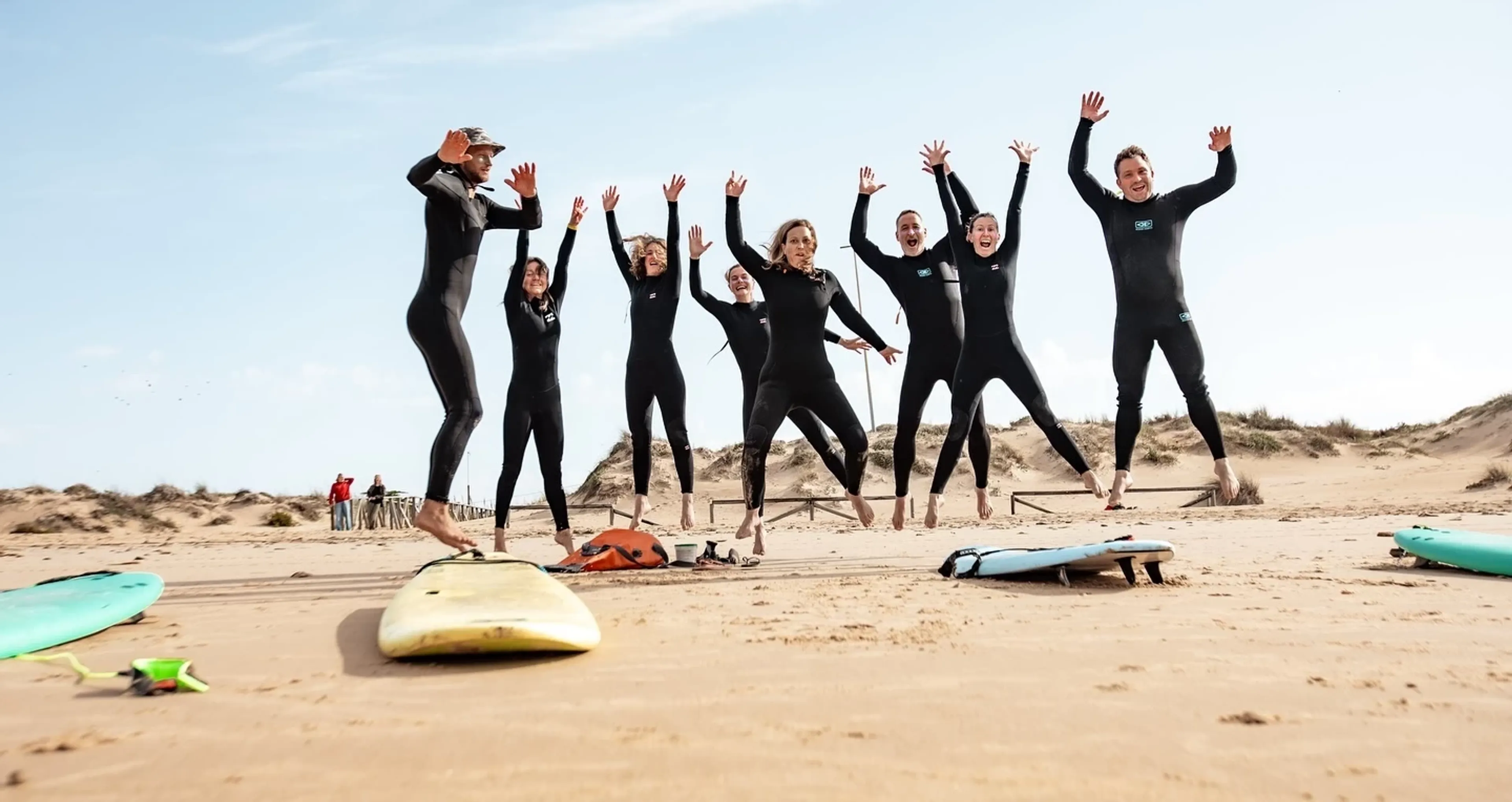 Yoga und Surfen direkt am Strand in El Palmar - 2