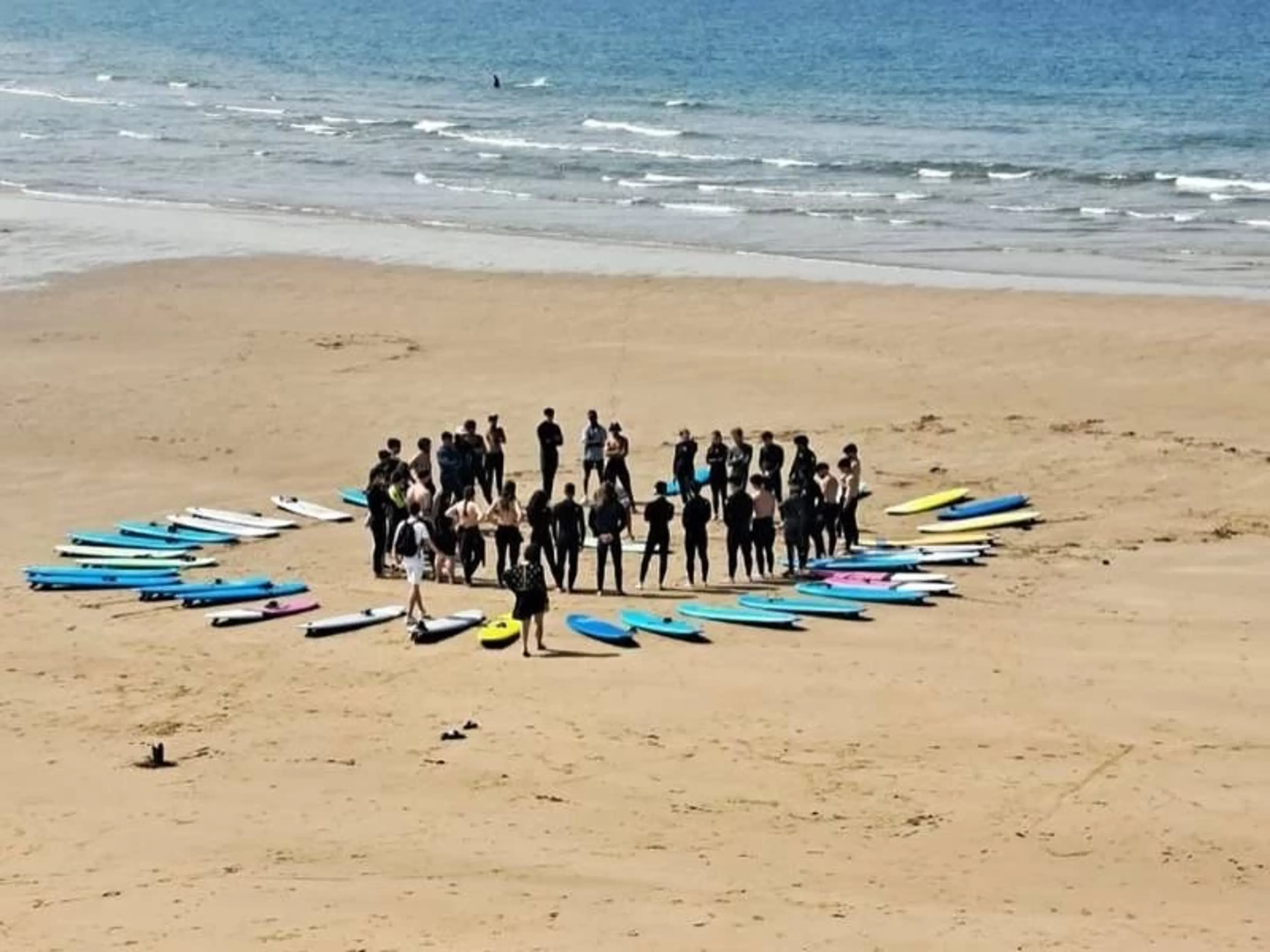 Surf-Abenteuer in Taghazout mit Yoga, Meerblick und Gemeinschaft