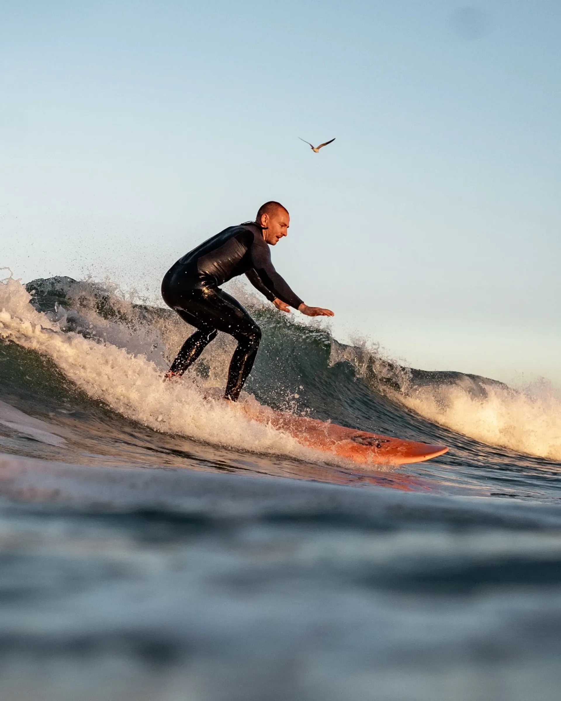 Yoga und Surfen direkt am Strand in El Palmar