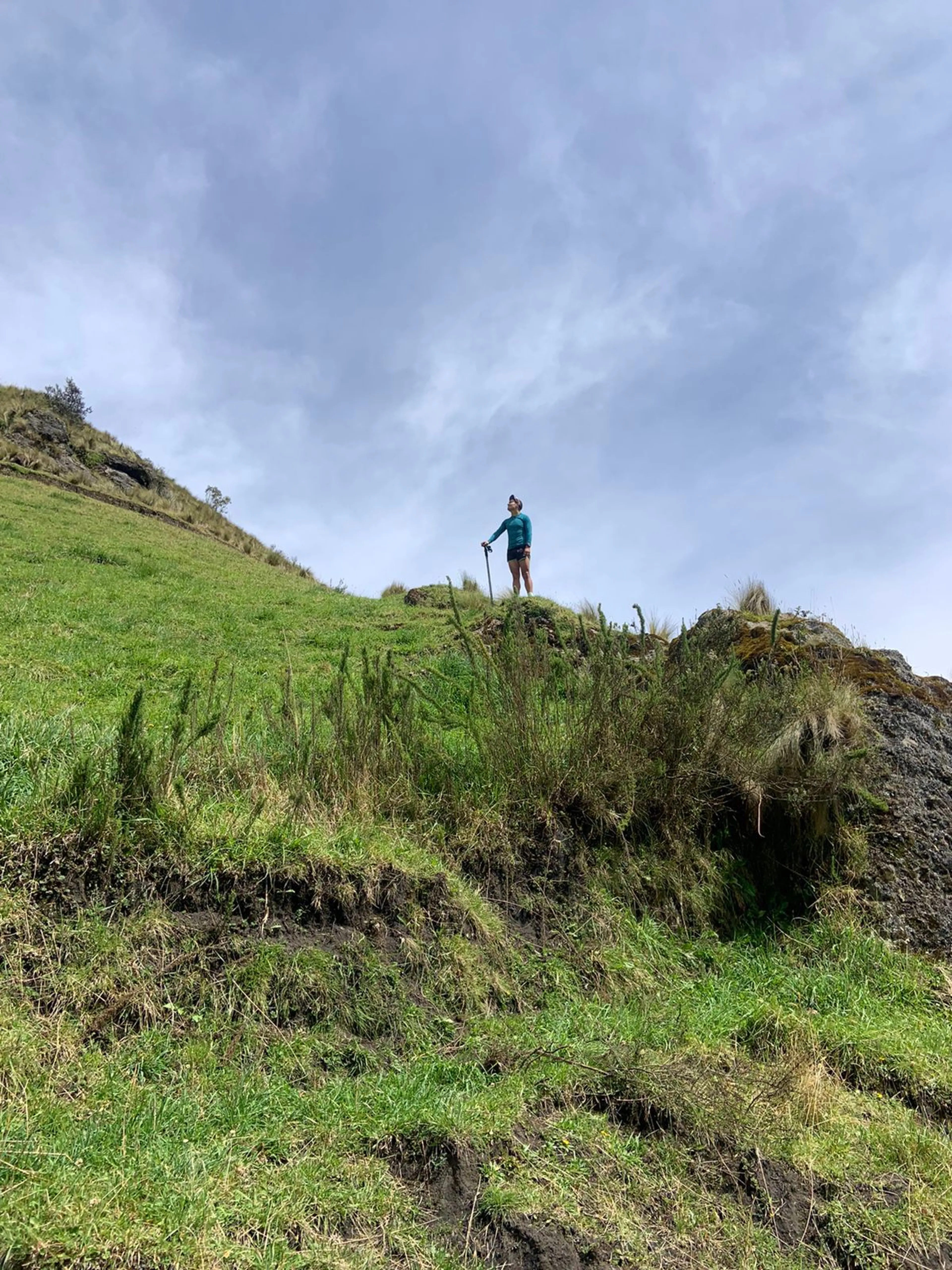 Trekking in den Anden in den Hängen des Chimborazo-Vulkans - 4
