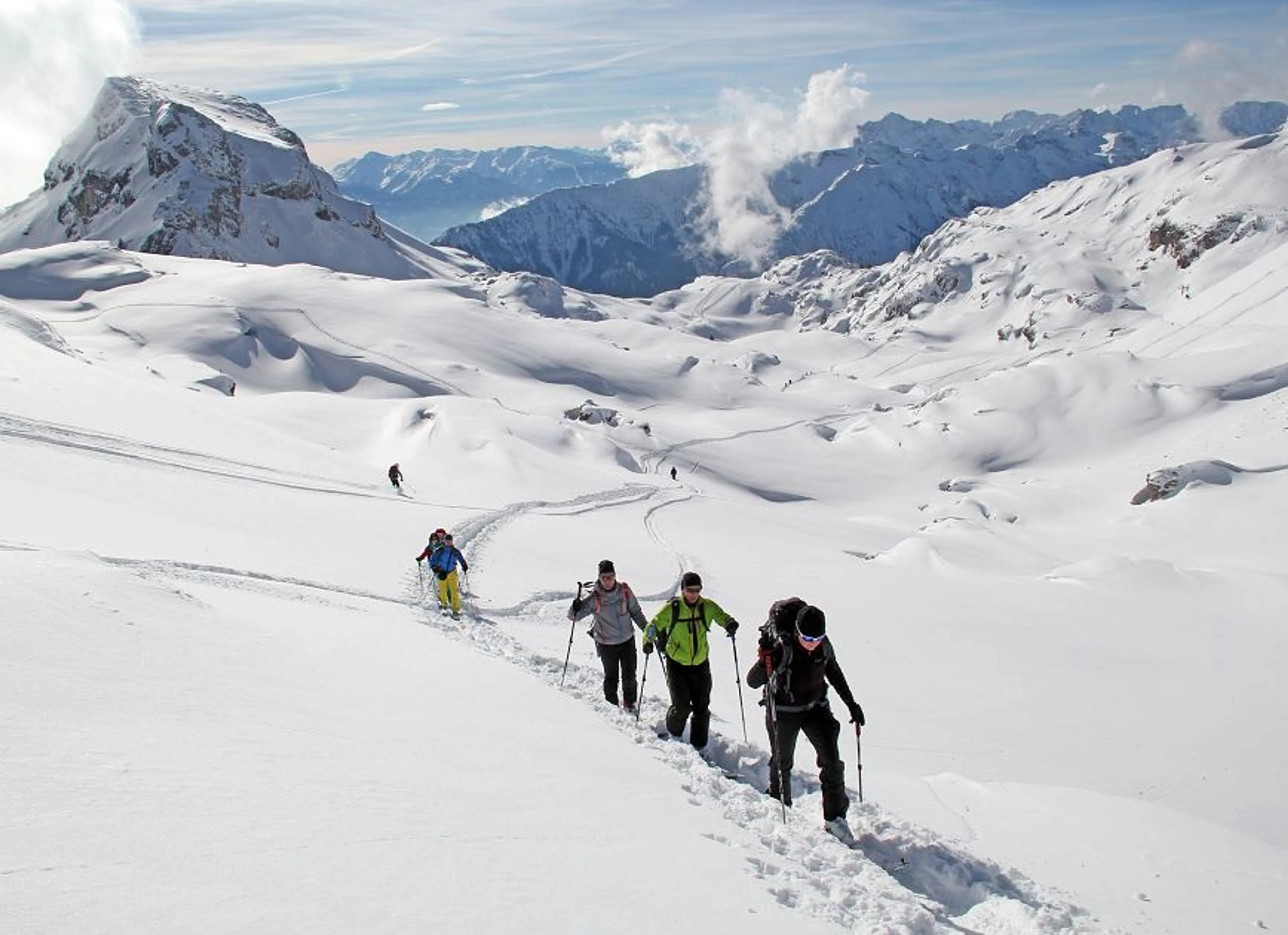 Fasten im Schnee mit Skifahren, Schneeschuh-Wandern und Yoga - 4