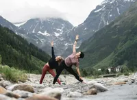 Yoga Auszeit mit veganer Verpflegung im Pitztaler Wellnesshotel