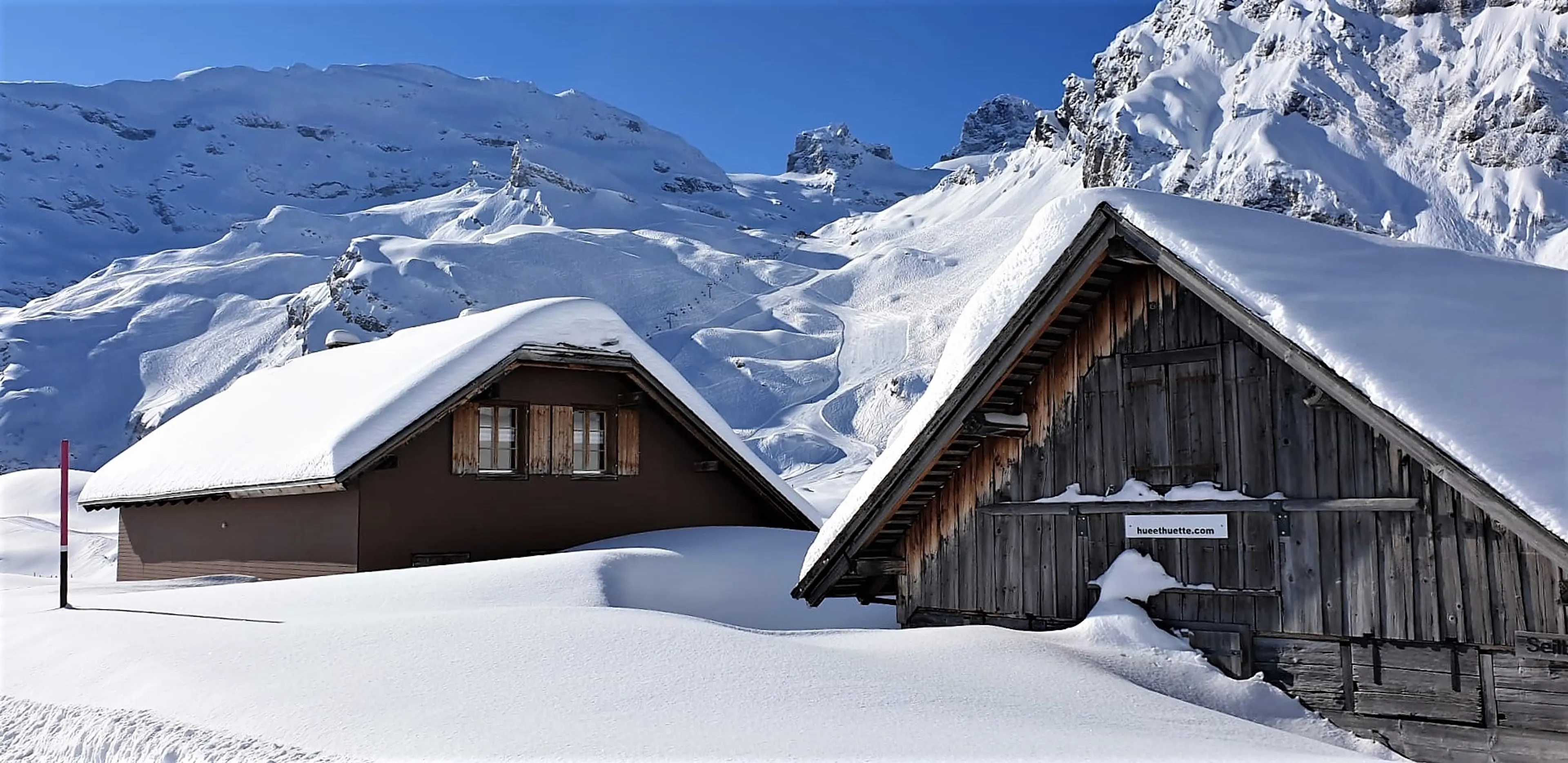Skifreizeit am Gletscher in der Schweiz mit Hütte auf 1.800 Meter - 2