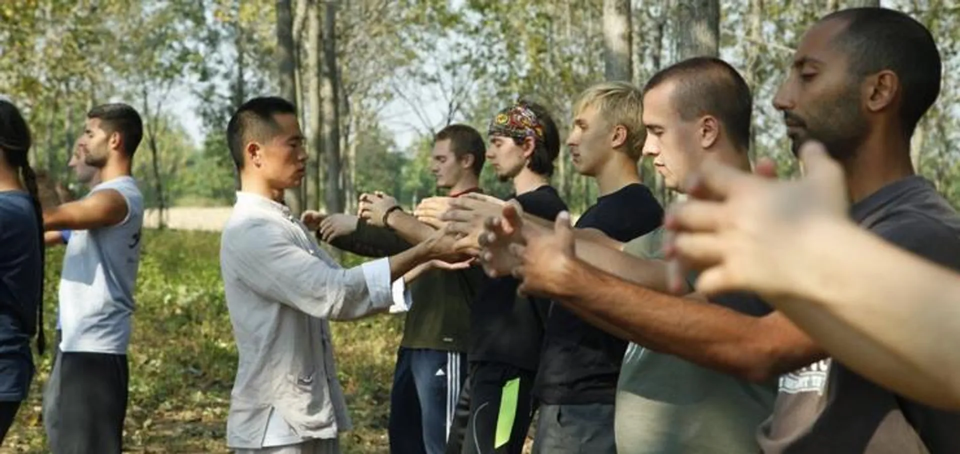 Traditionelle Shaolin Kung Fu Akademie in den Bergen Chinas - 2