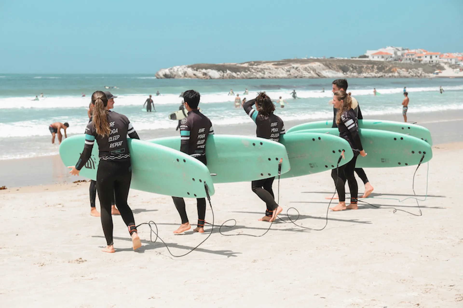 Yoga und Surfen am Traumstrand in Baleal - 2