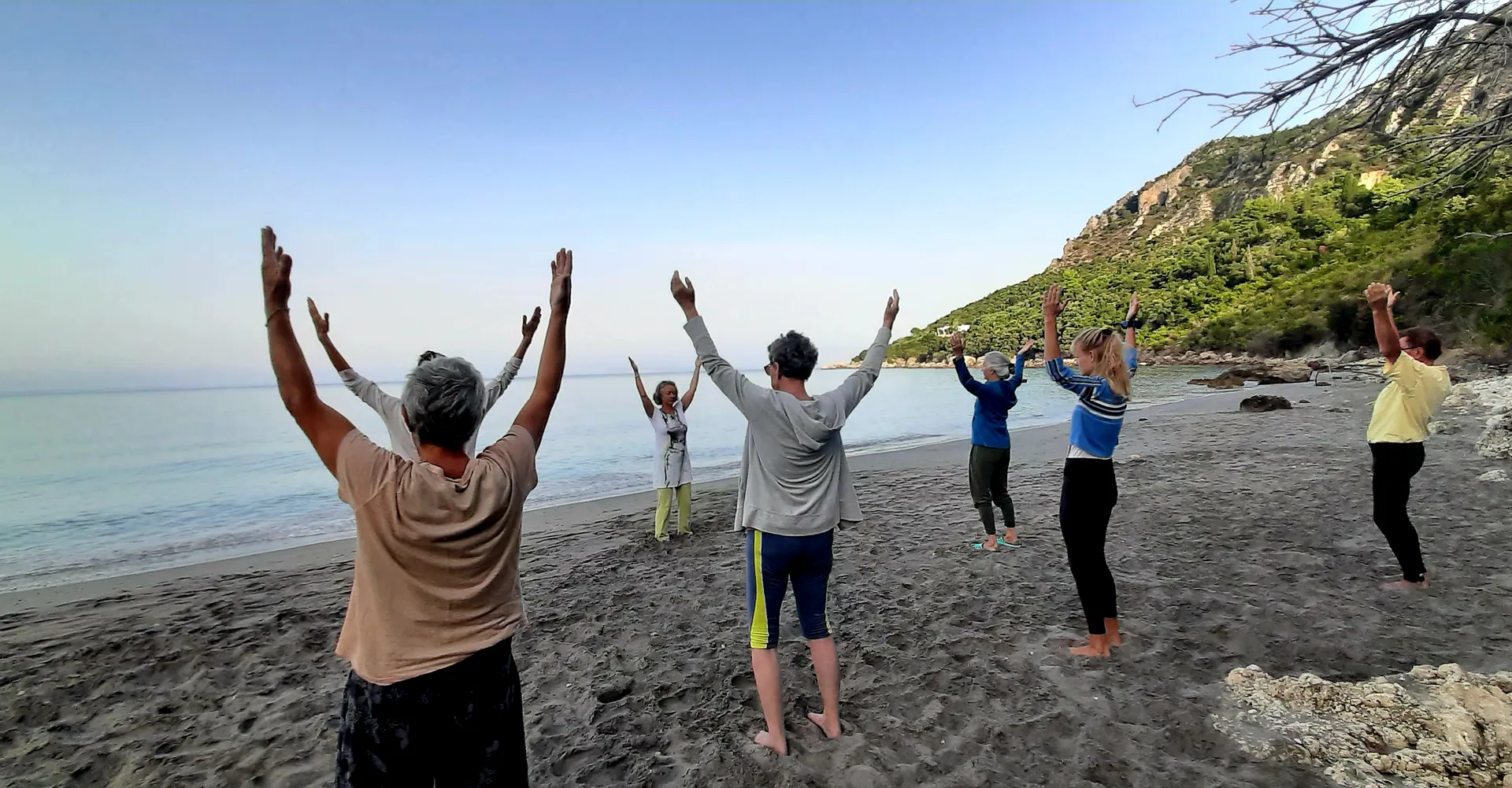 Yoga-Qi Gong, Kreativität und Meditation in Griechenland - 2