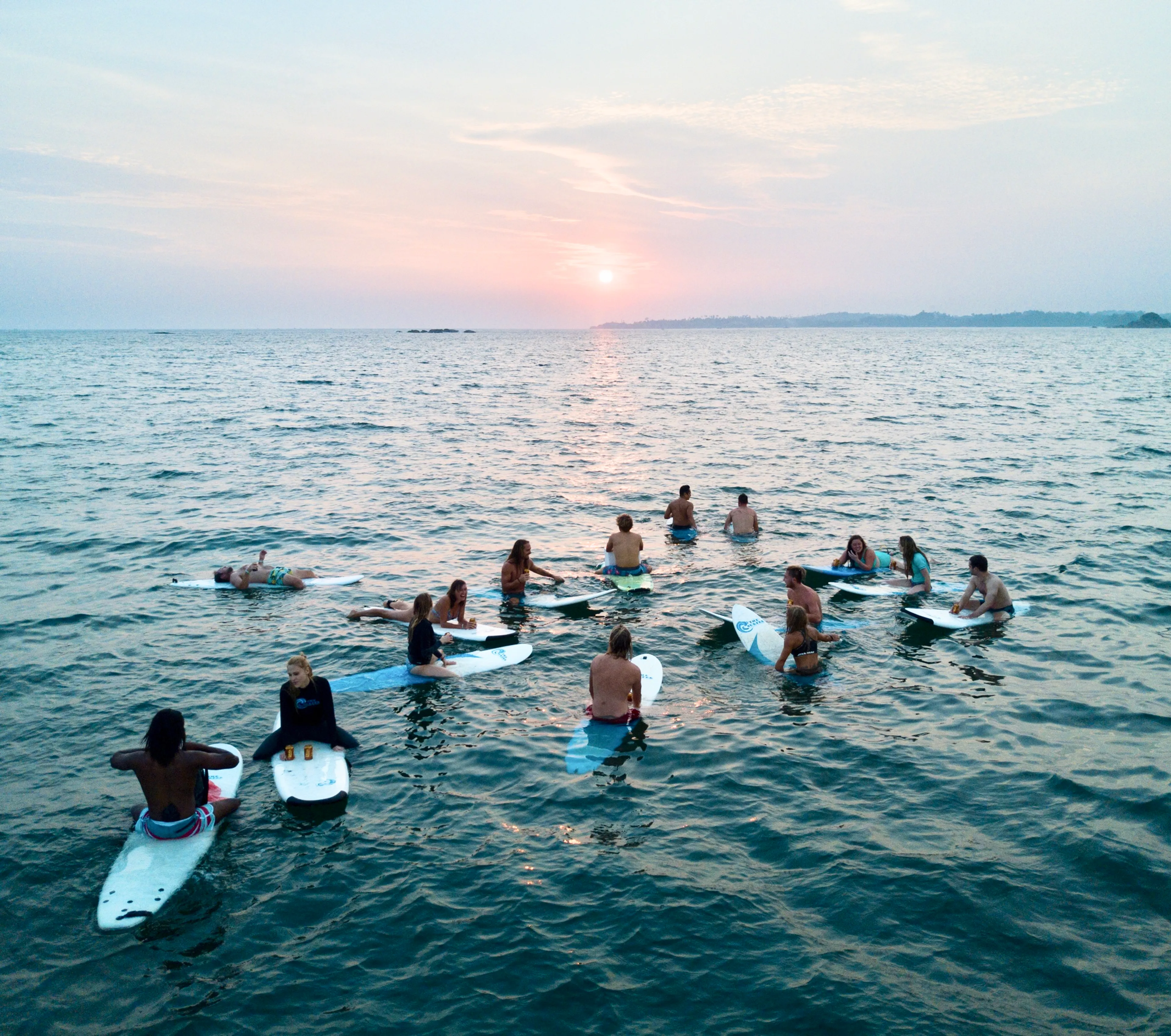 Surf & Yoga-Camp in Weligama: Dachterrasse und Meerblick - 3
