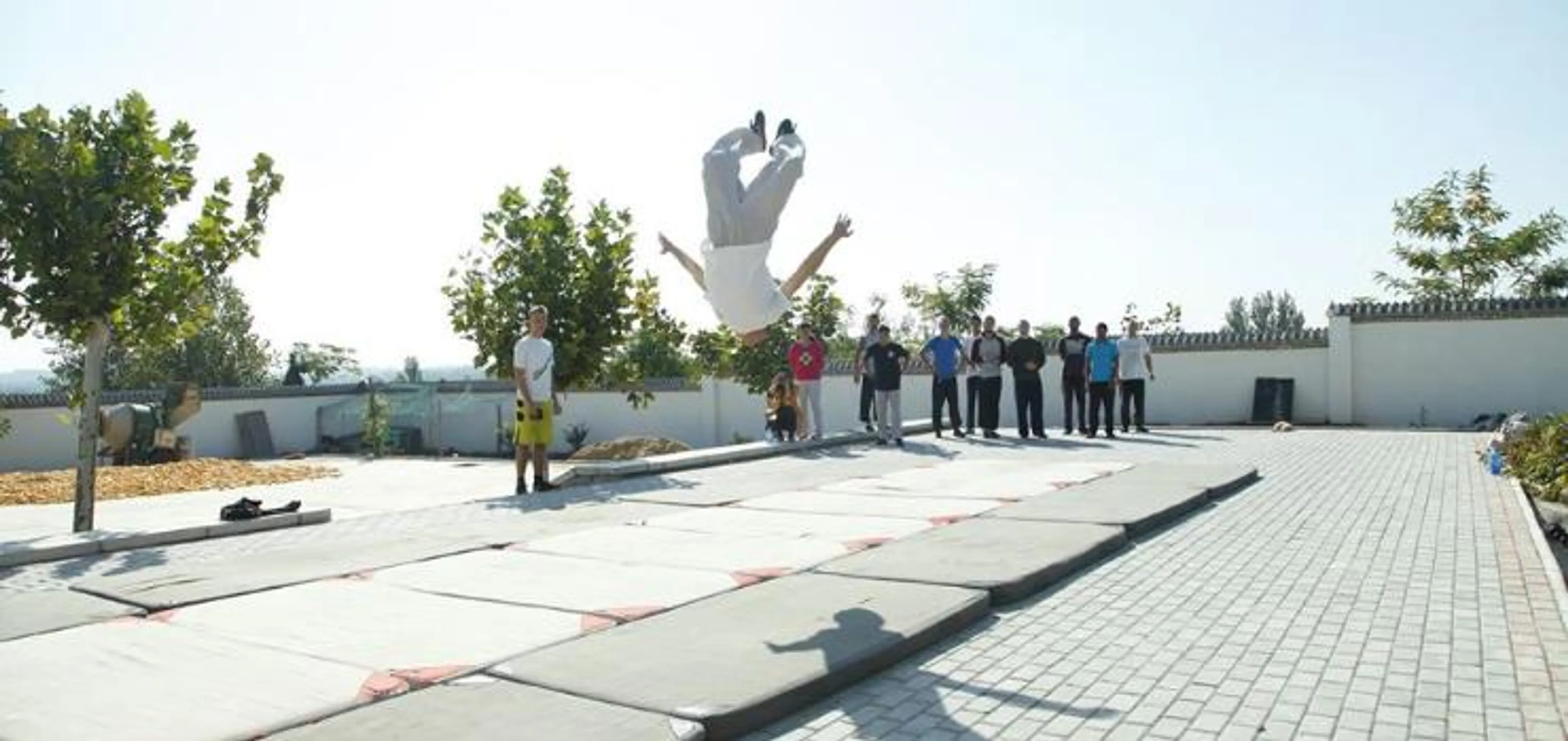 Traditionelle Shaolin Kung Fu Akademie in den Bergen Chinas - 5