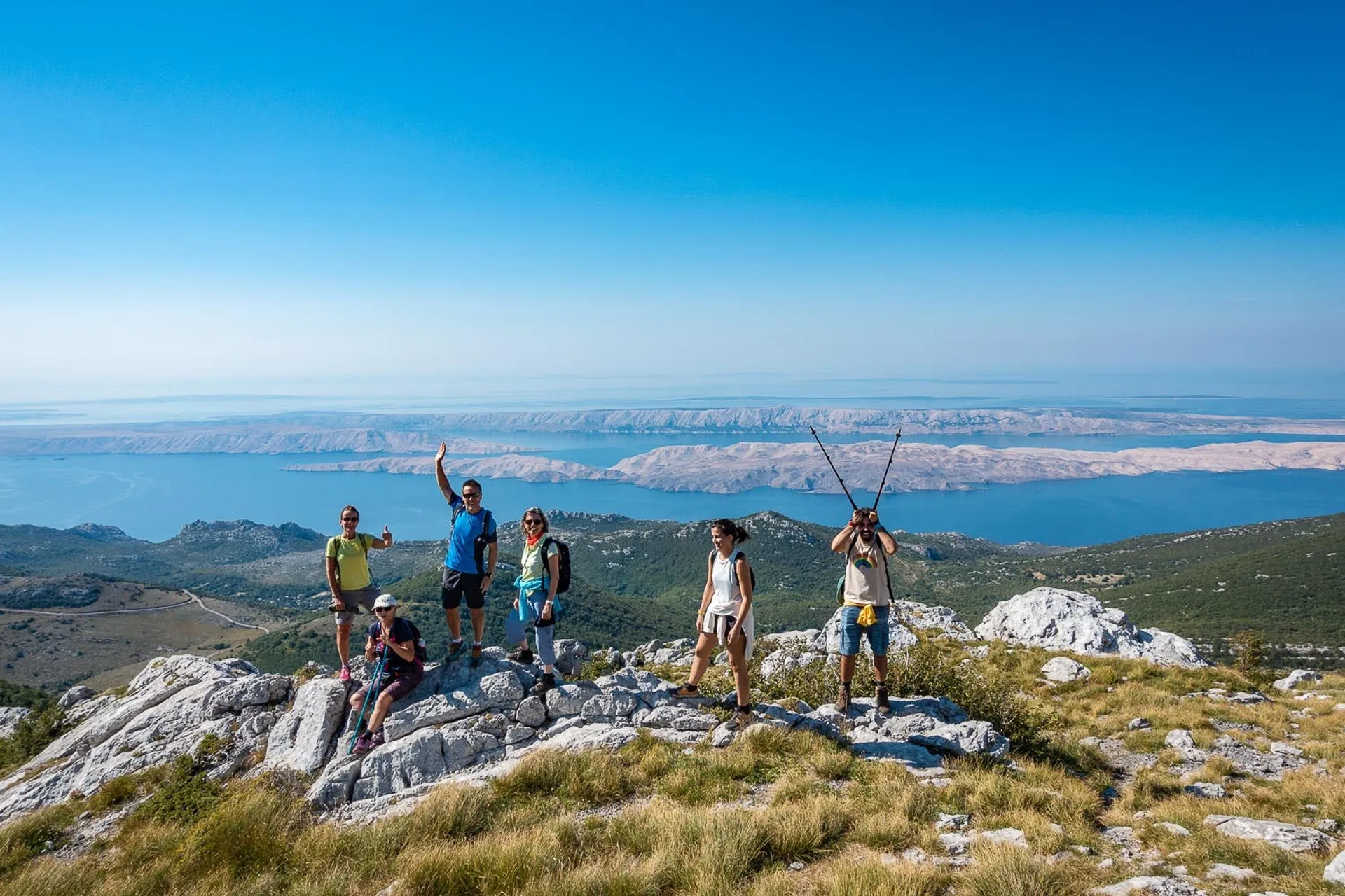 Wanderurlaub in kleinen Gruppen durch die Gebirge und Inseln Kroatiens