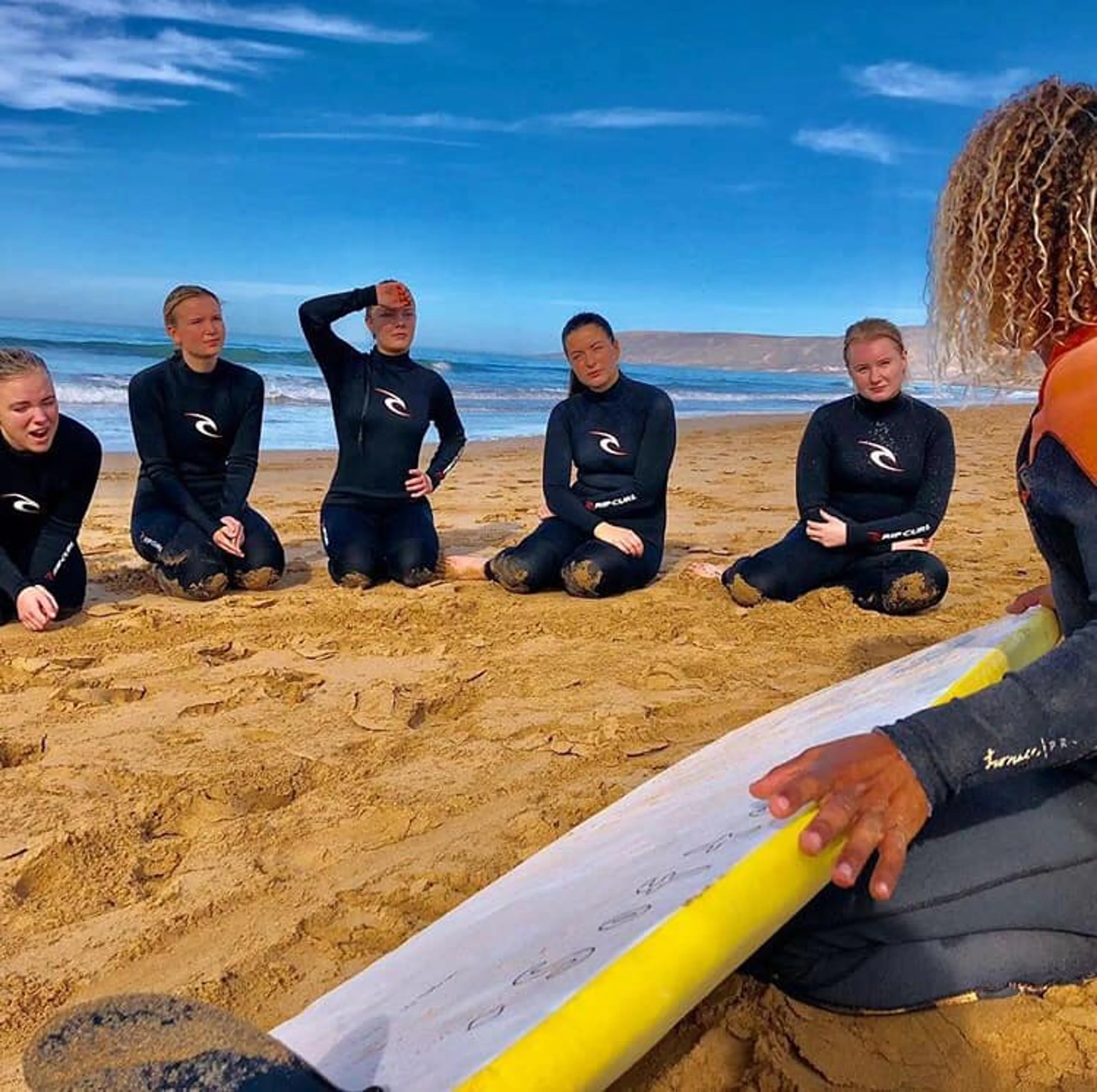 Modernes Surfhaus in Marokko mit Dachterrasse direkt am Surfspot - 5