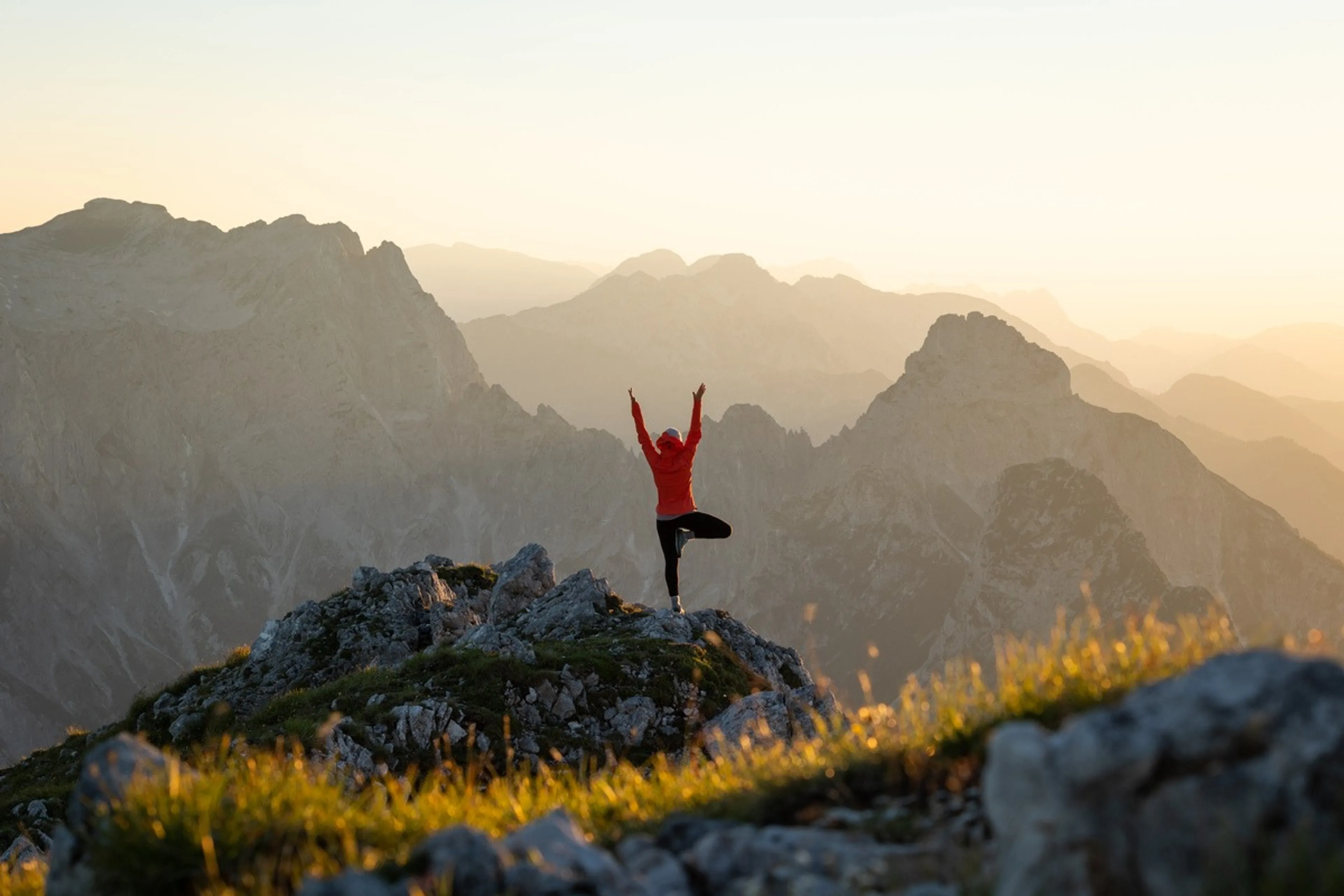 Yoga und Wandern im slowenischen Soča Tal