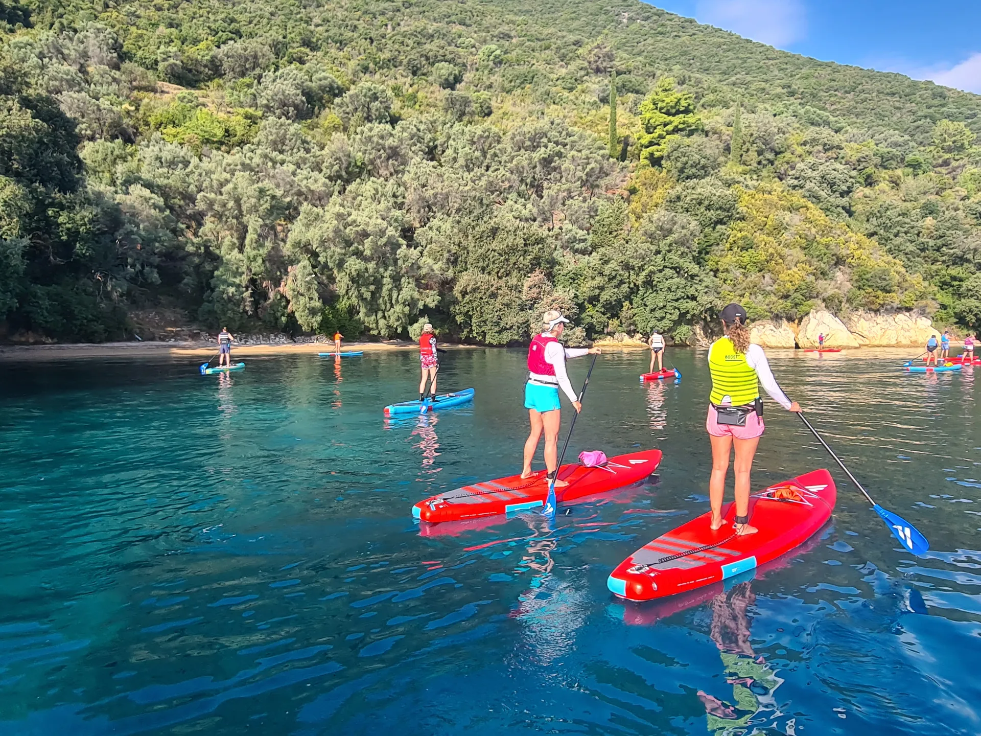 Inselhüpfen per Schiff: SUP & Yoga in der Türkei