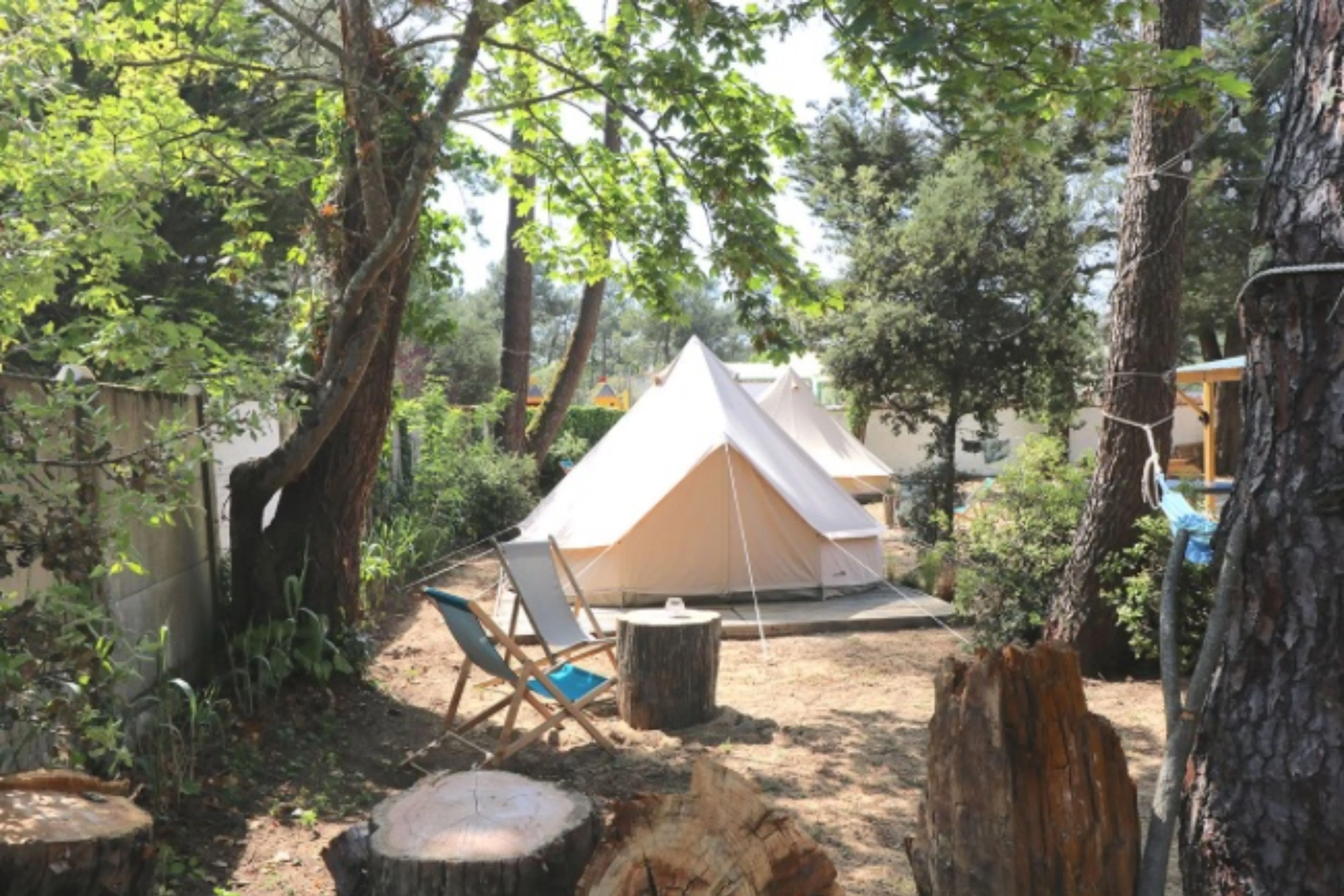 Geteiltes Glamping Tipi - 3