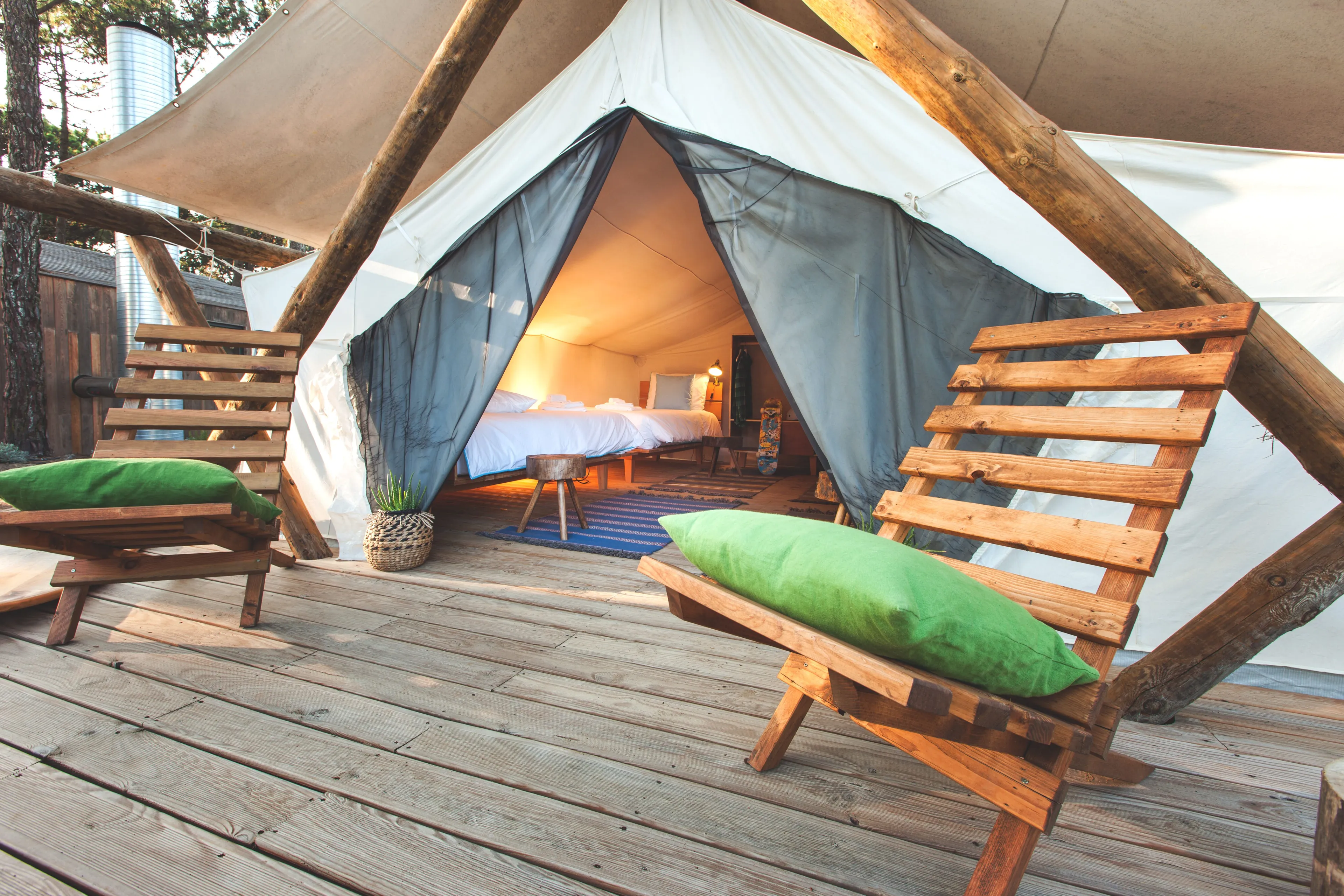 Glamping-Zelt "Canadian room" - 7